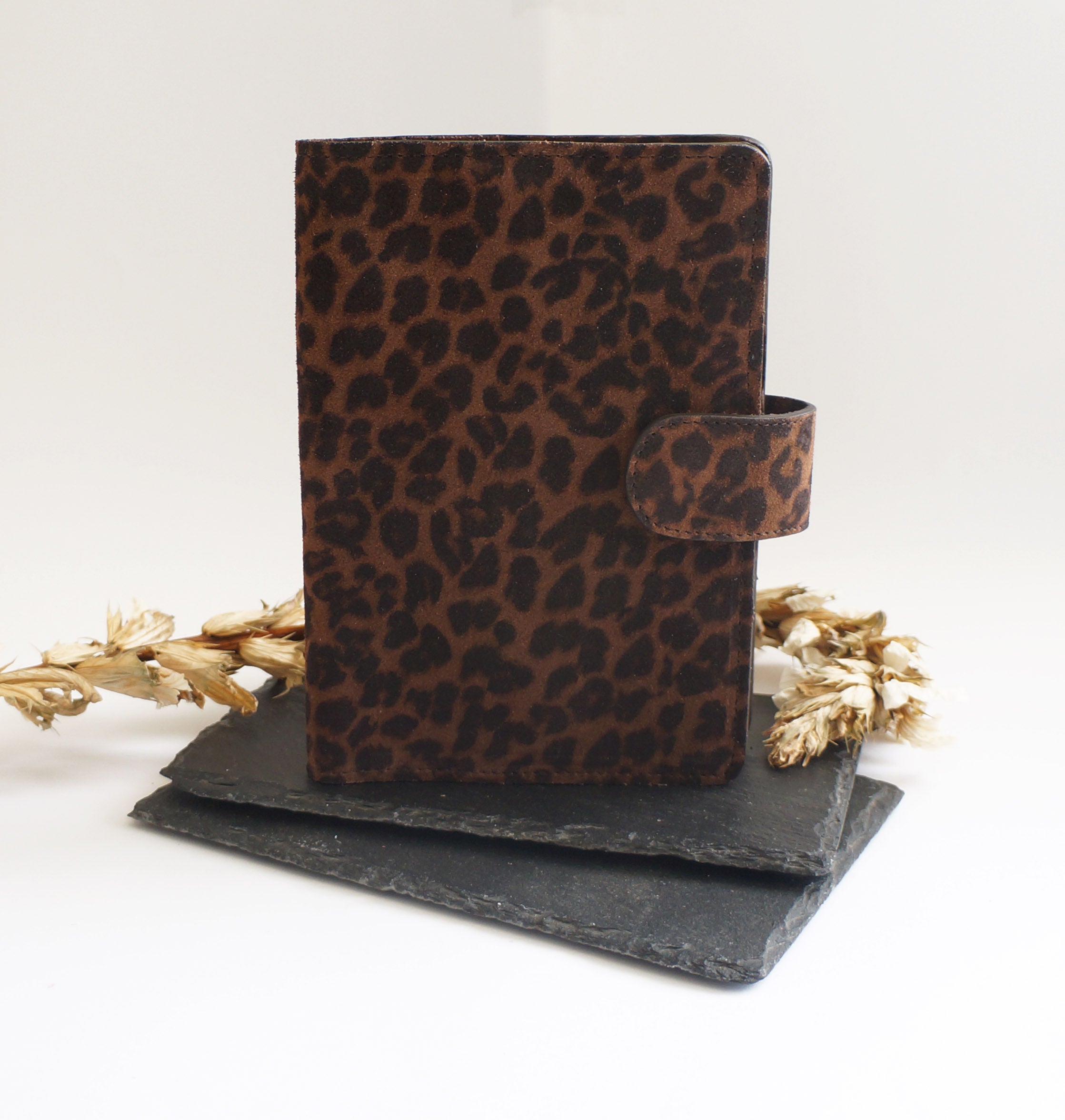 B6 Journal Cover - Dark Leopard