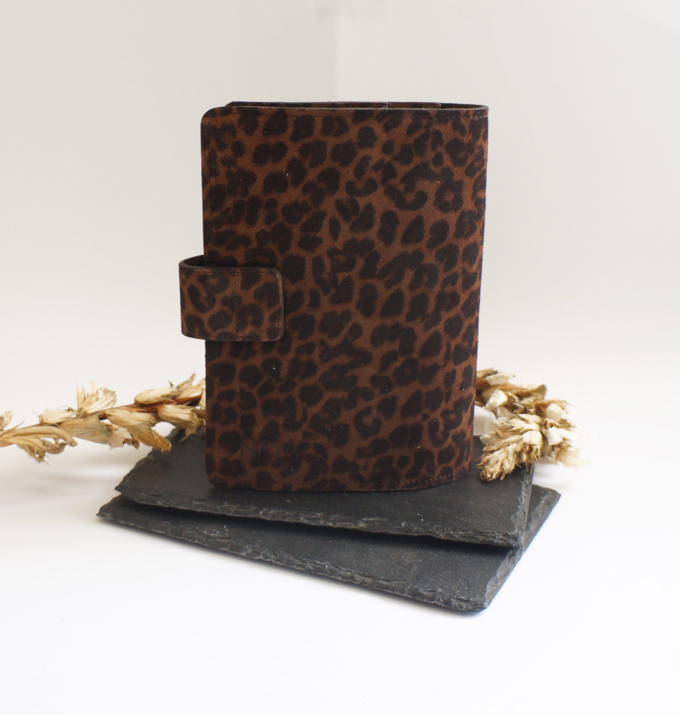 B6 Journal Cover - Dark Leopard