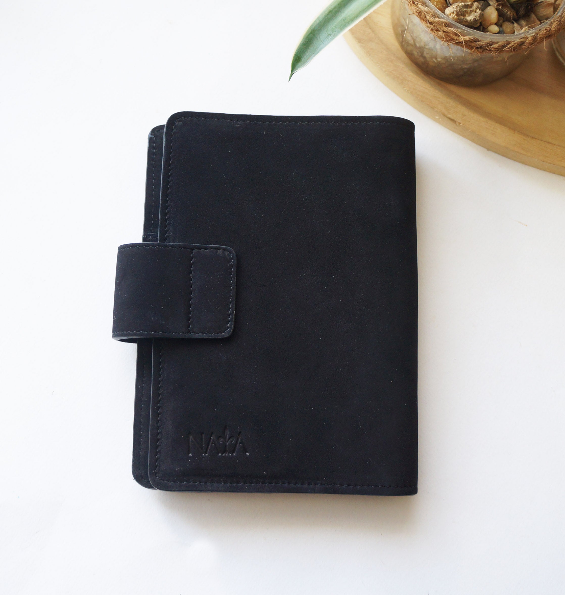 B6 Journal Cover - Nubuck Black