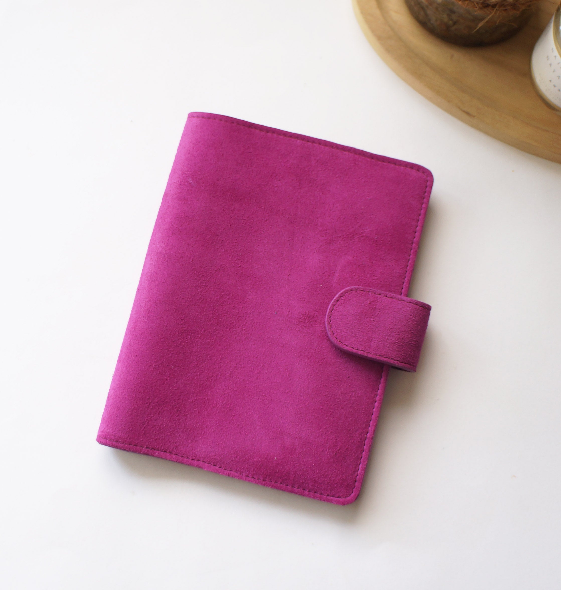 B6 Journal Cover - Suede Berry