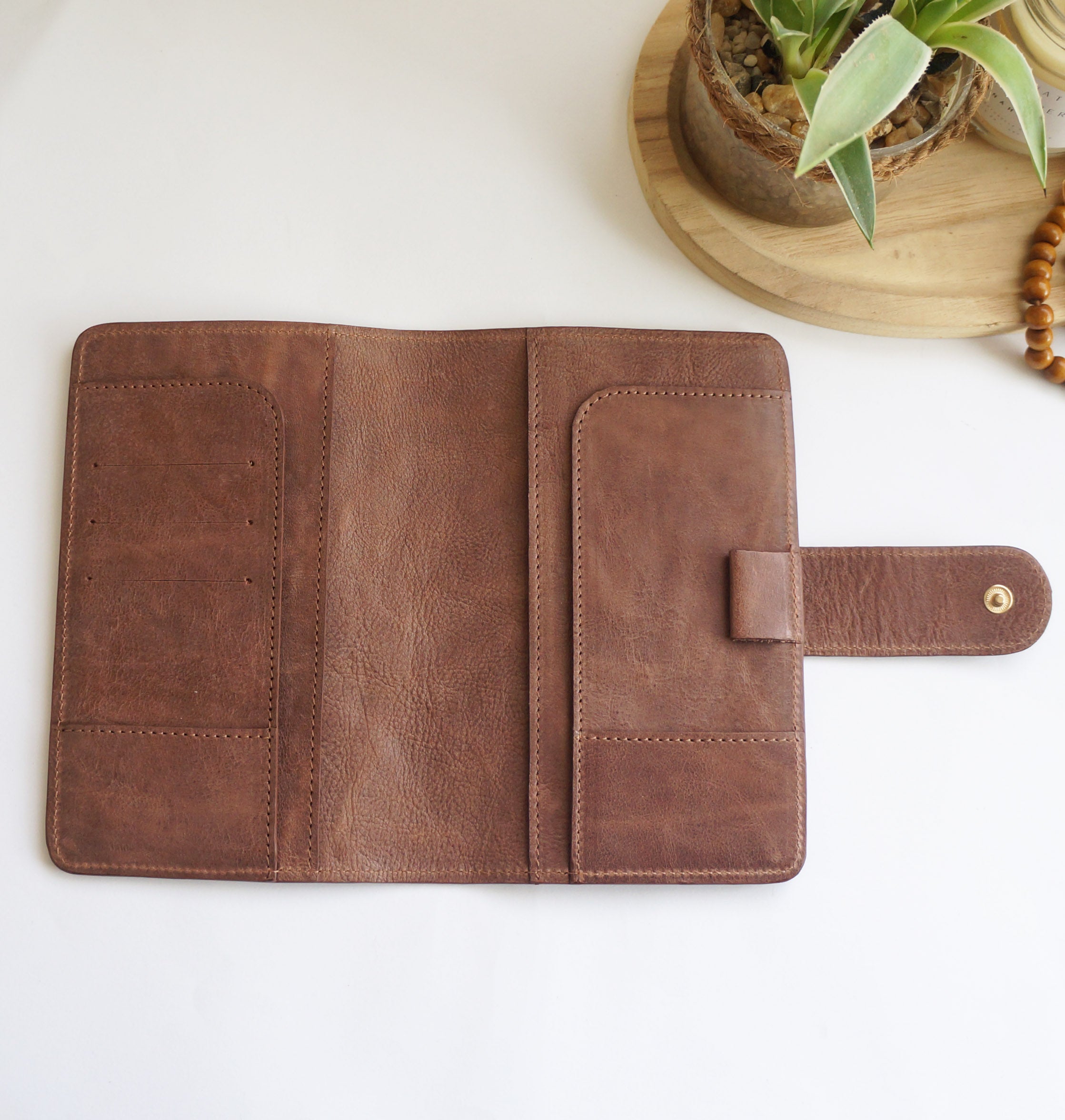 B6 Slim Journal Cover - Brownie