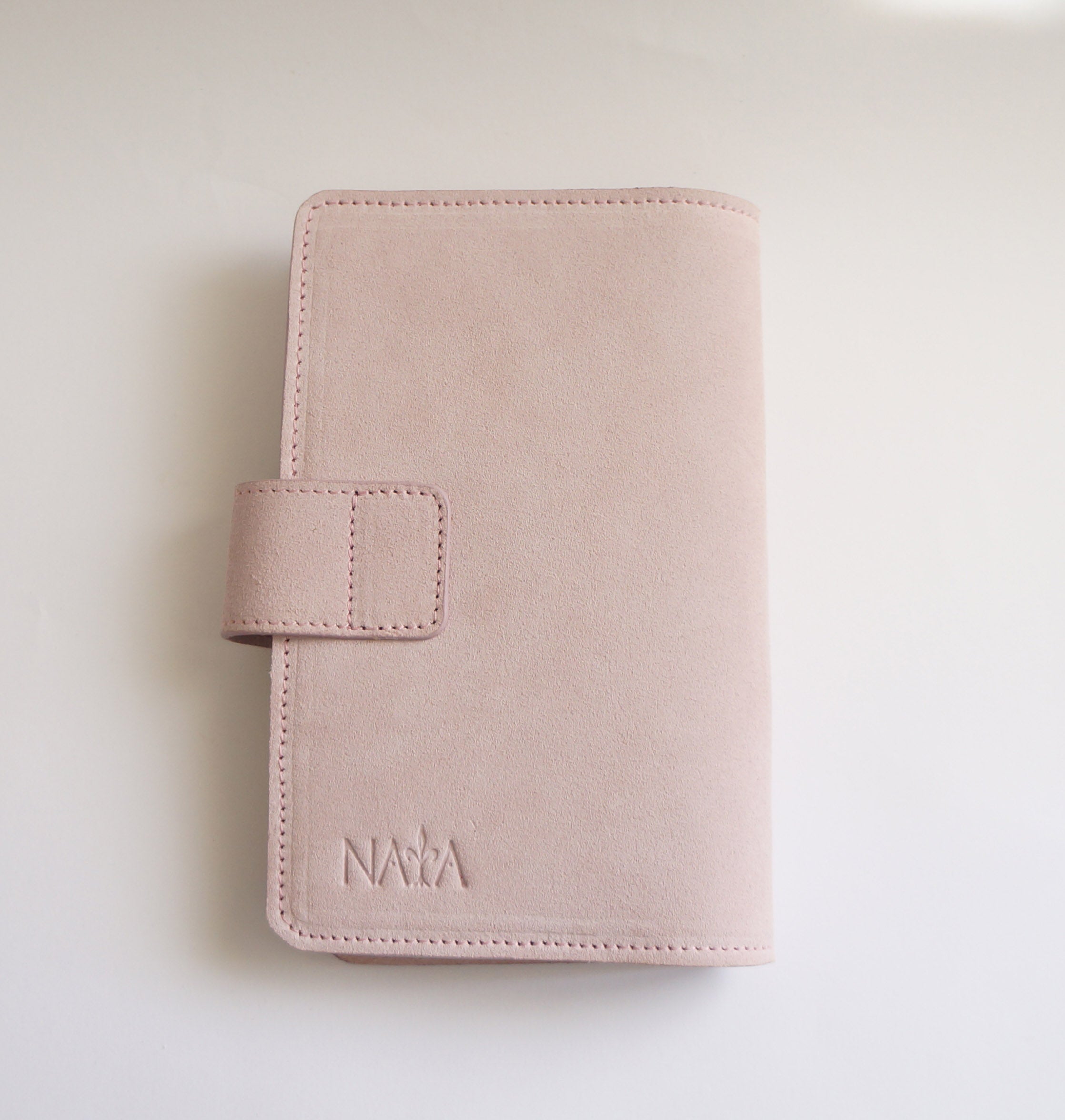 B6 Slim Journal Cover - Suede Light Pink