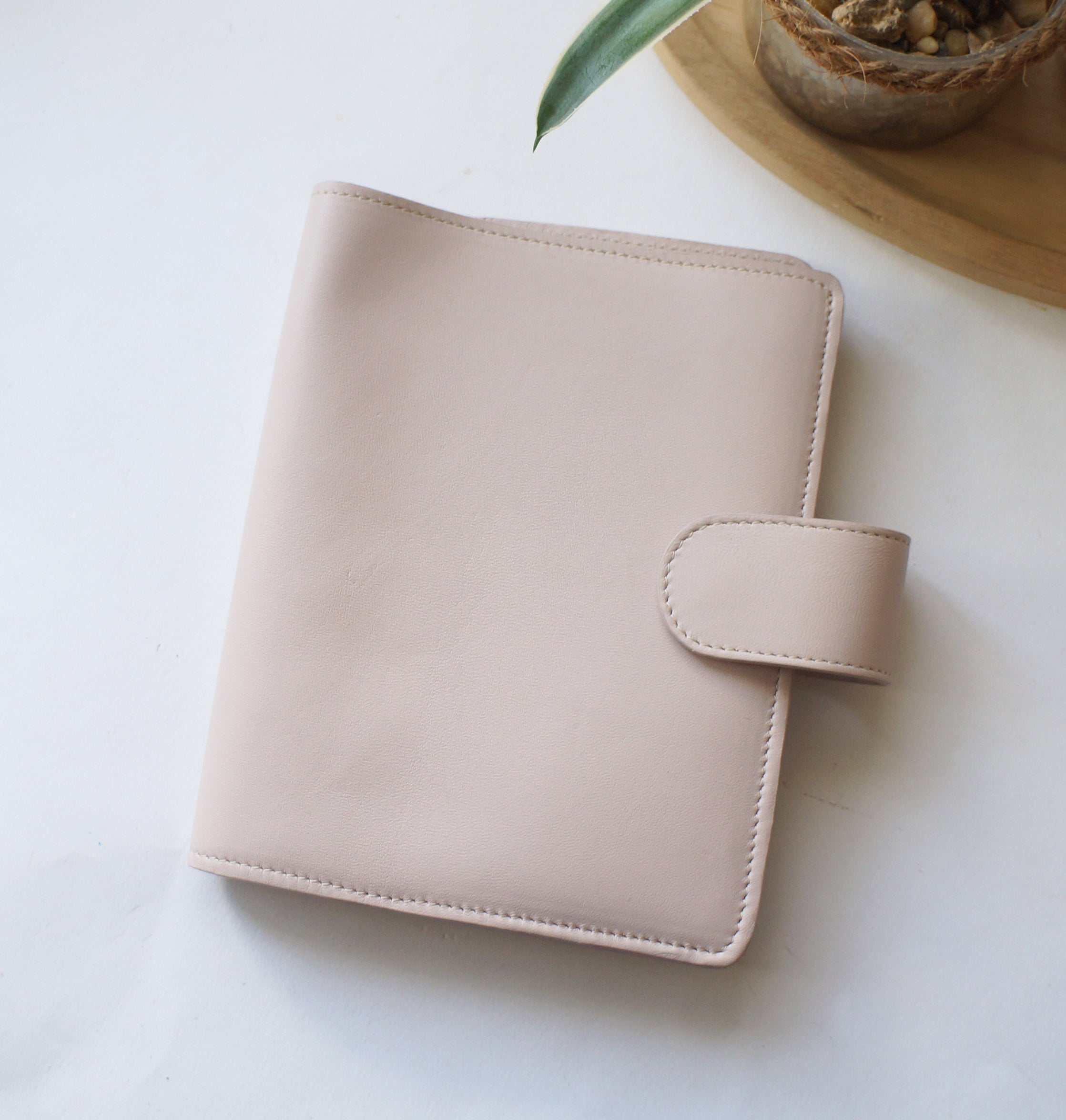 B6 Wide Journal Cover - Pink Lace