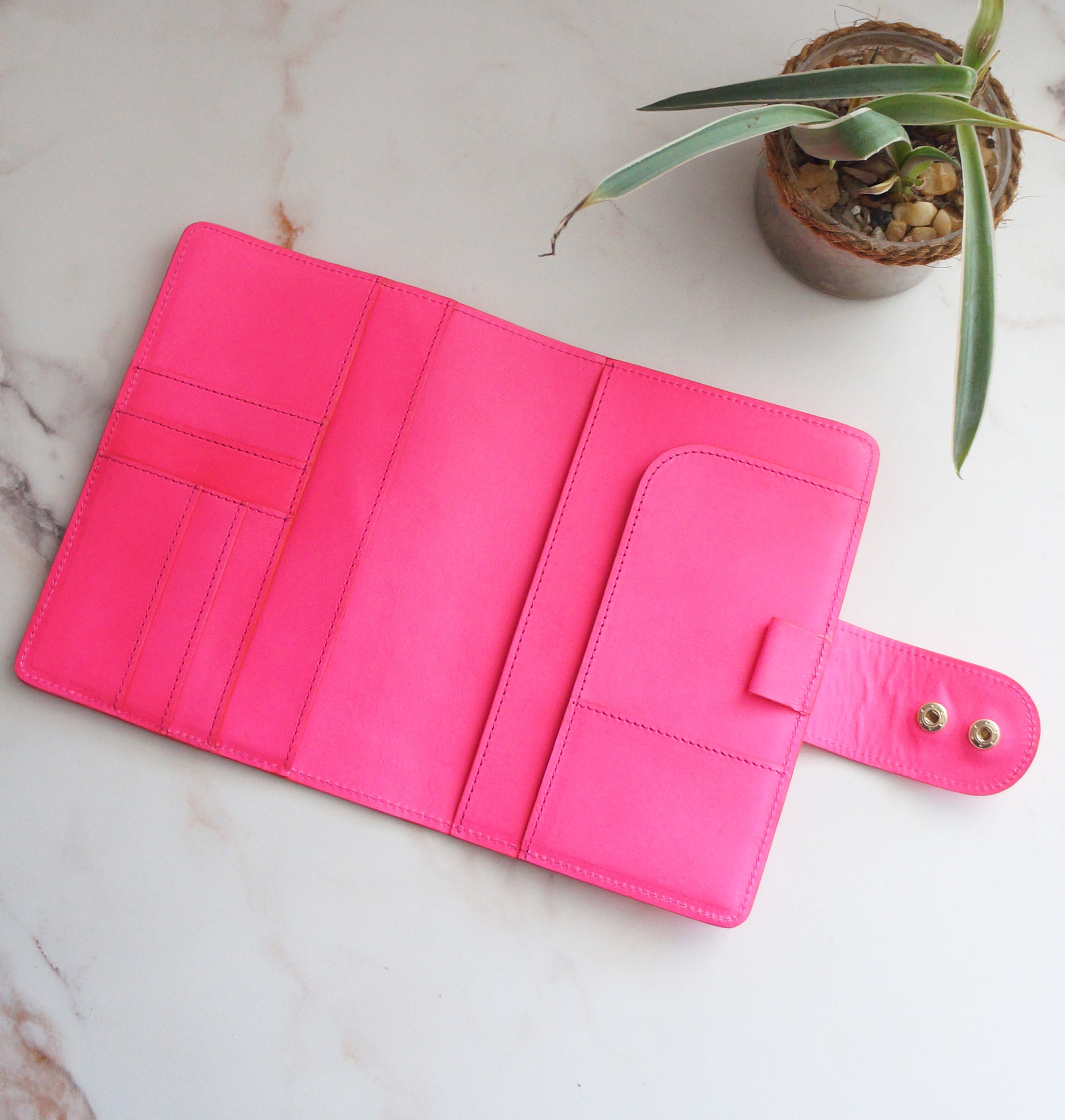 B6 Journal Cover - Neon Pink