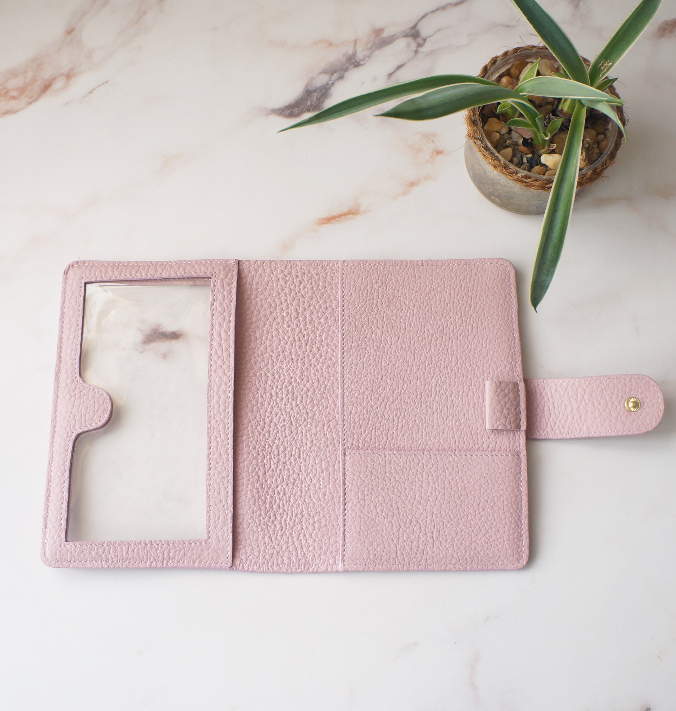 B6 Journal Cover - Cobbled Pink