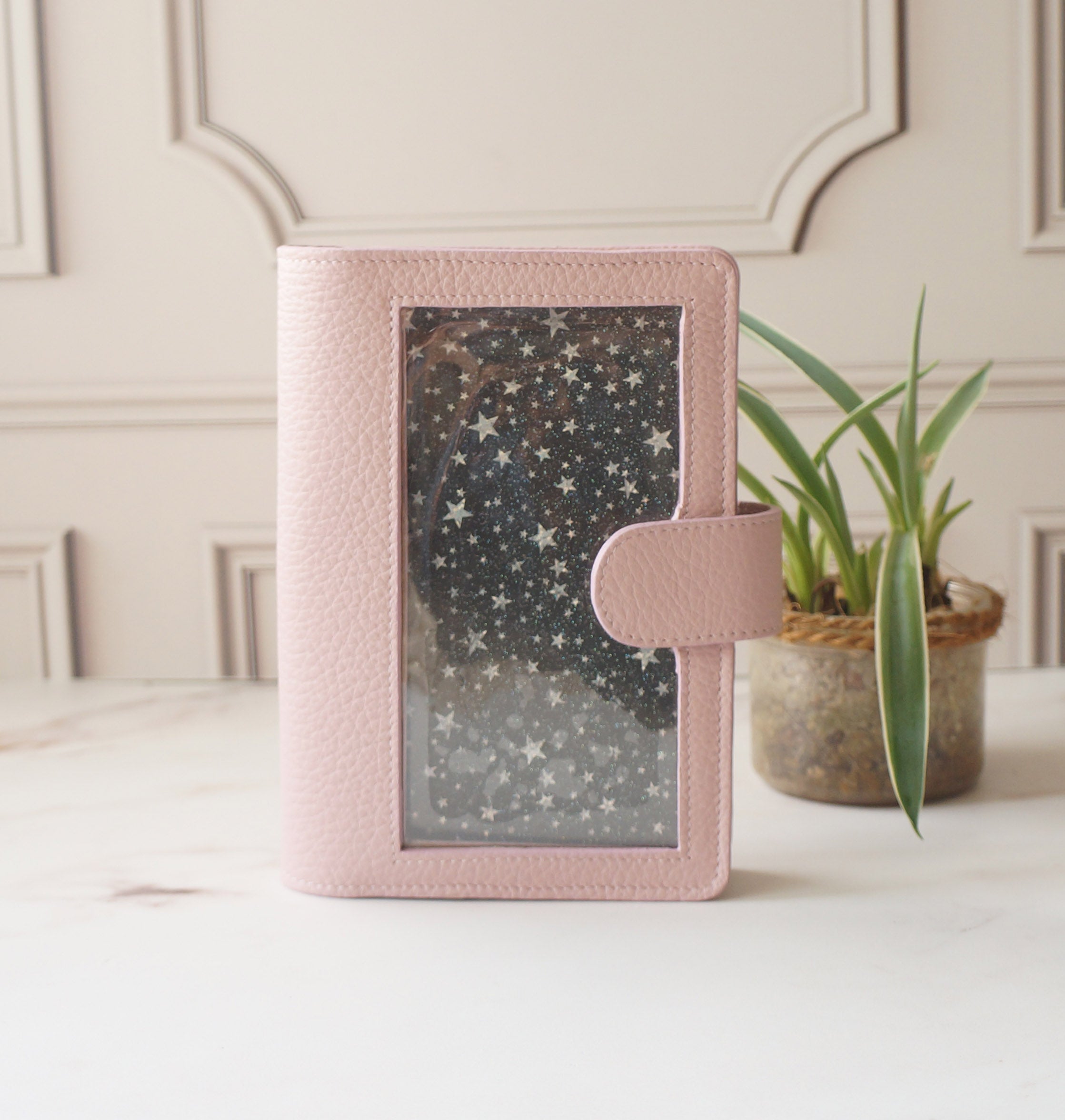 B6 Journal Cover - Cobbled Pink