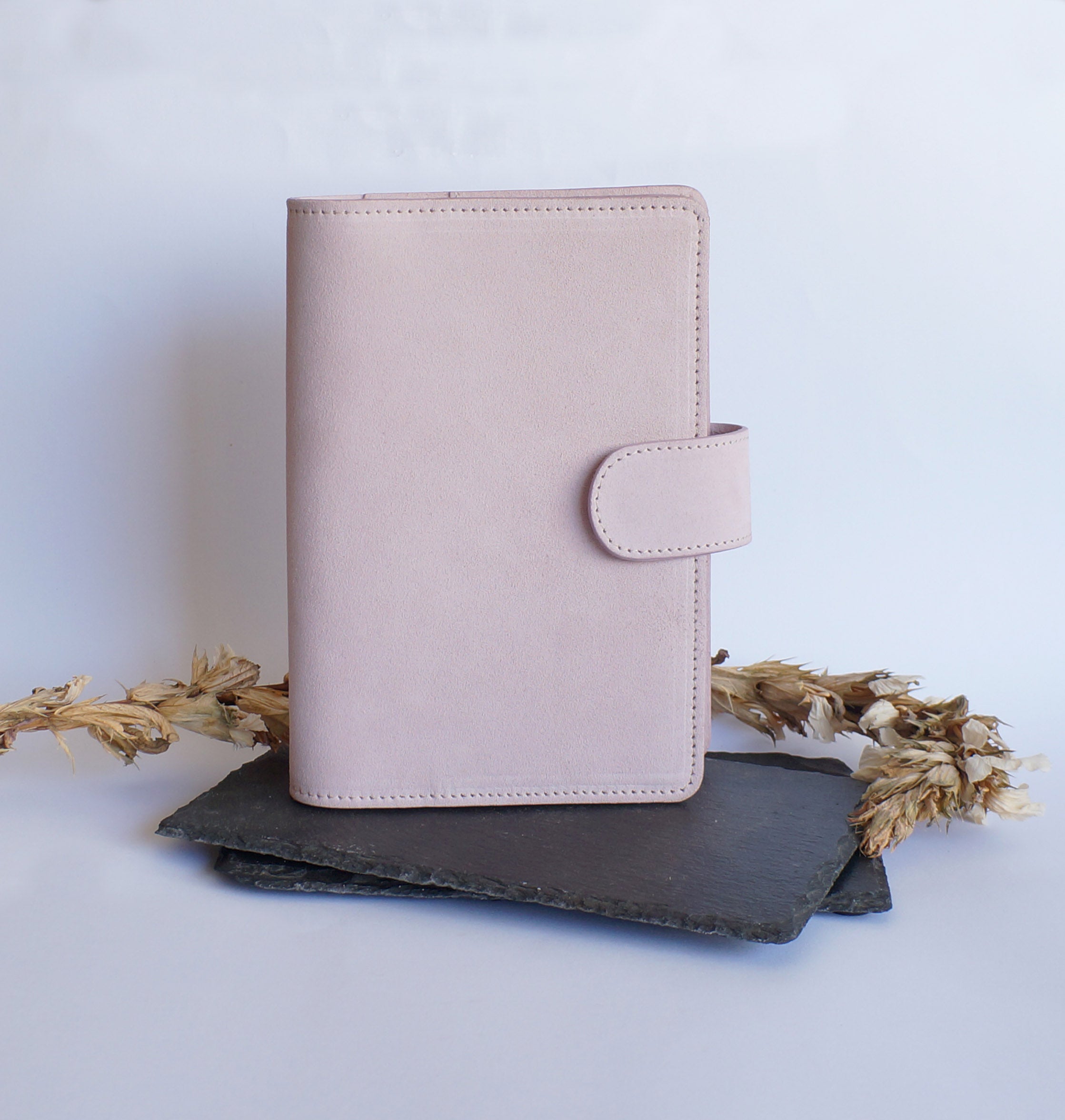 B6 Journal Cover - Suede Light Pink