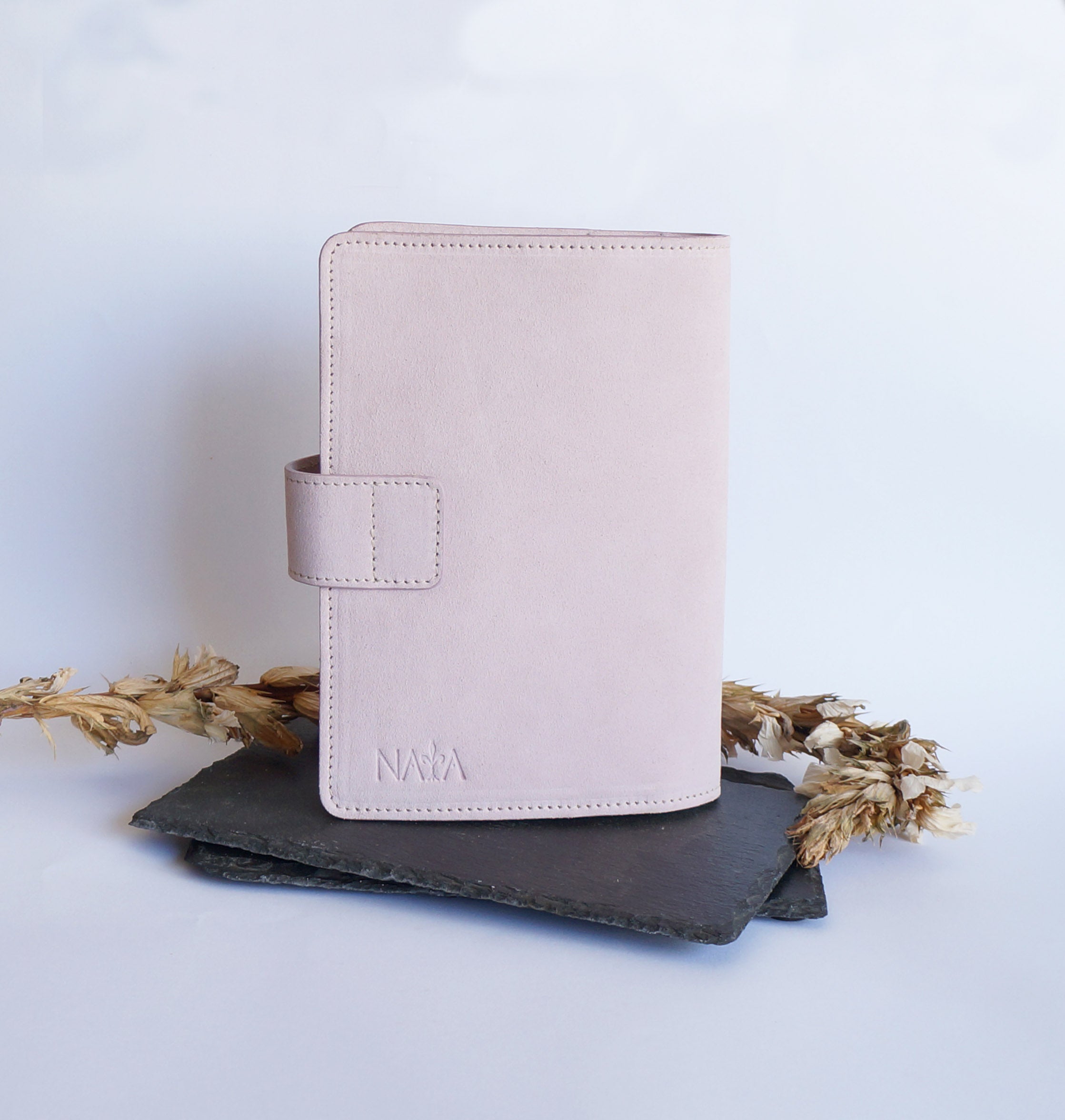 B6 Journal Cover - Suede Light Pink