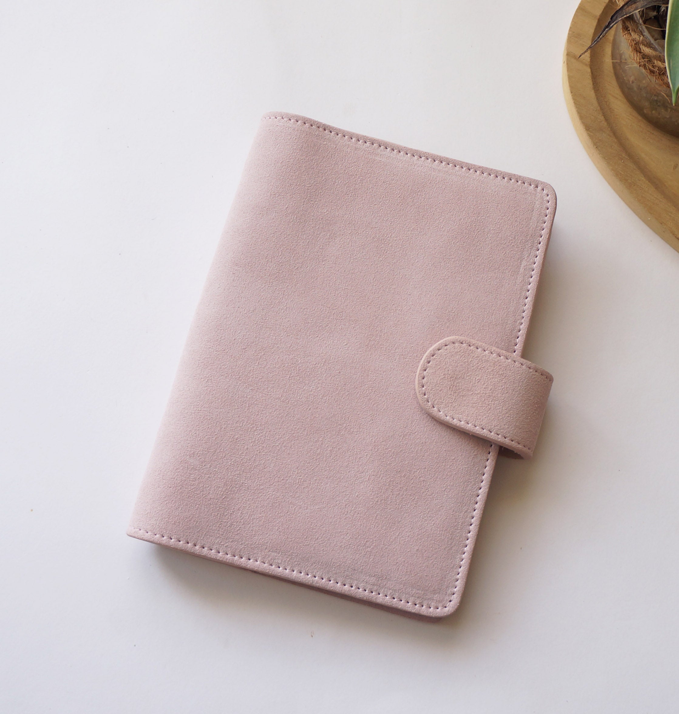 B6 Journal Cover - Suede light pink