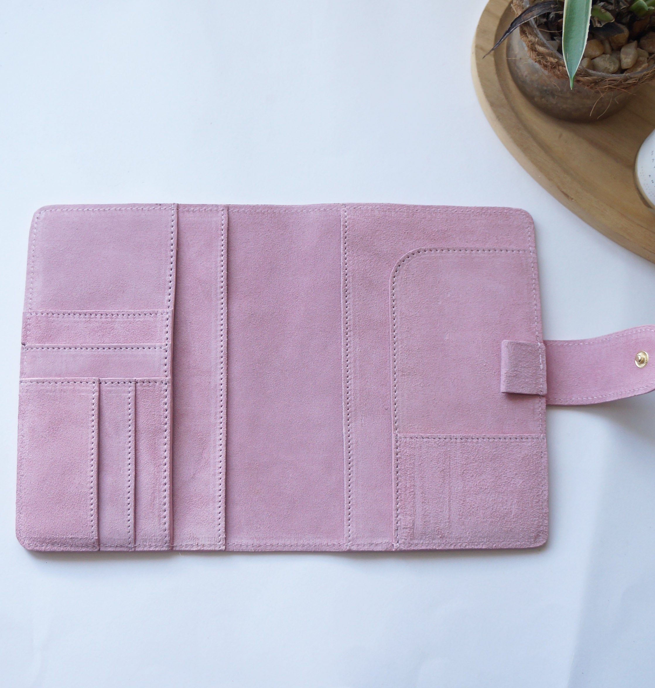 B6 Journal Cover - Suede Pink