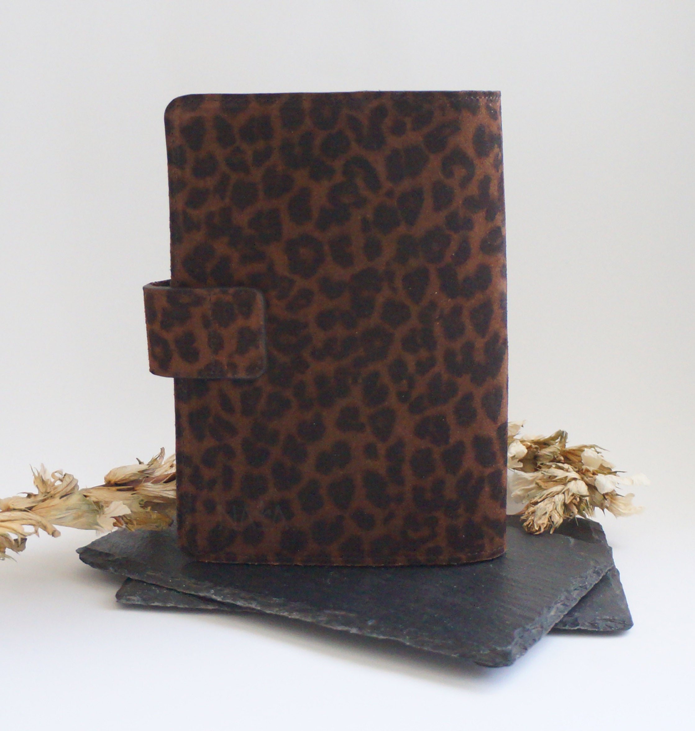 B6 Journal Cover - Dark Leopard