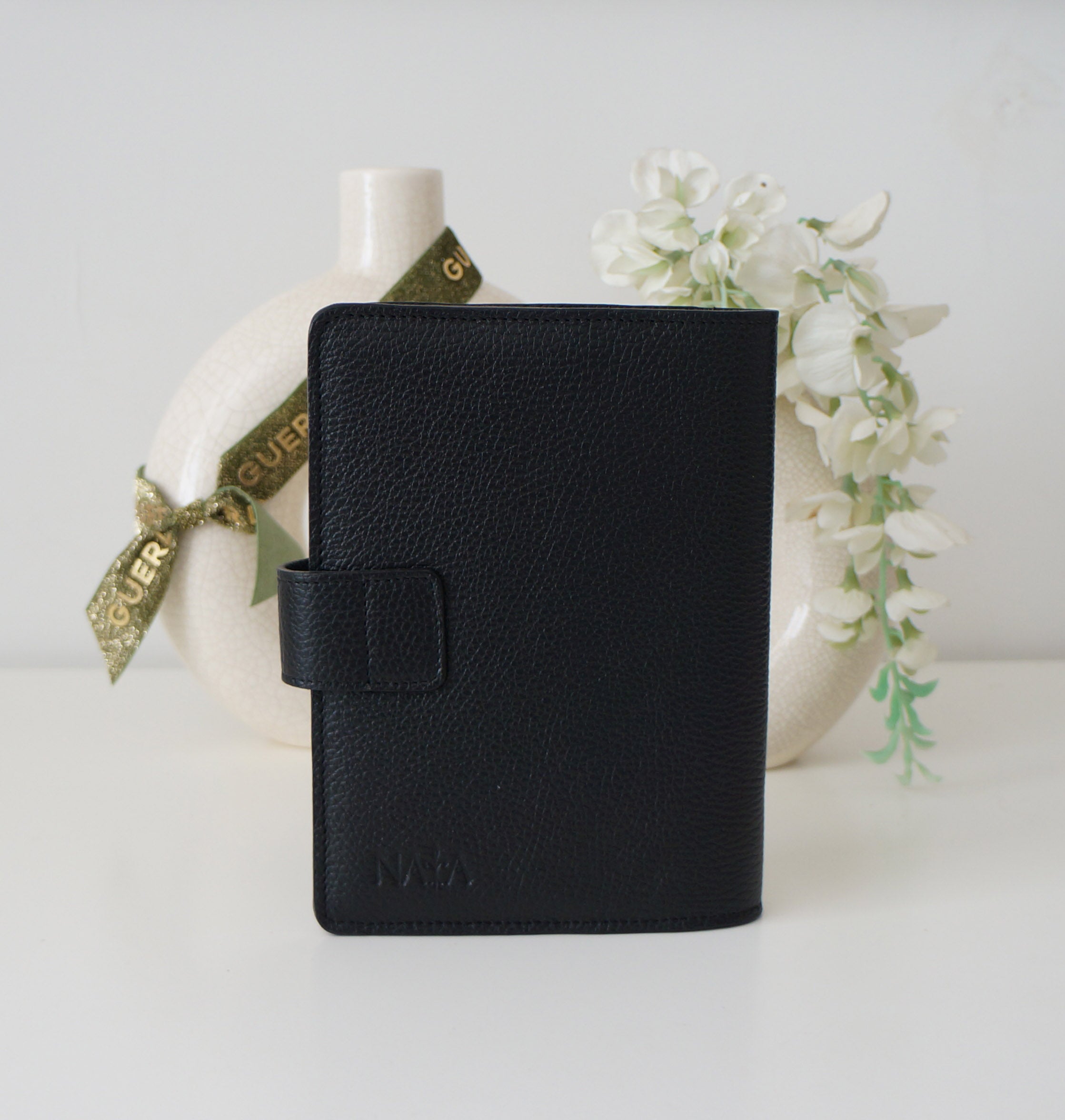 B6 Journal Cover - Jet Black