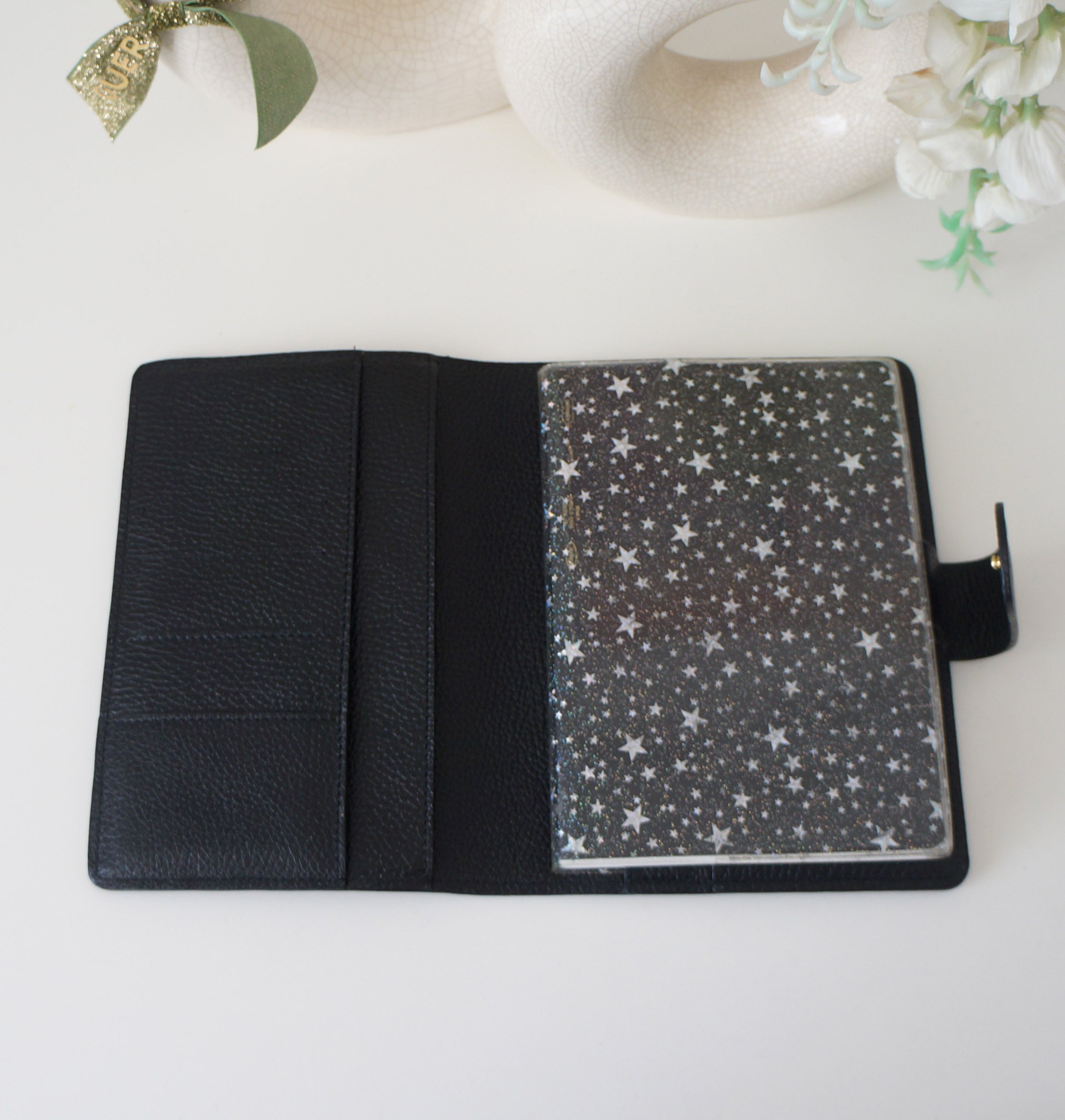 B6 Journal Cover - Jet Black