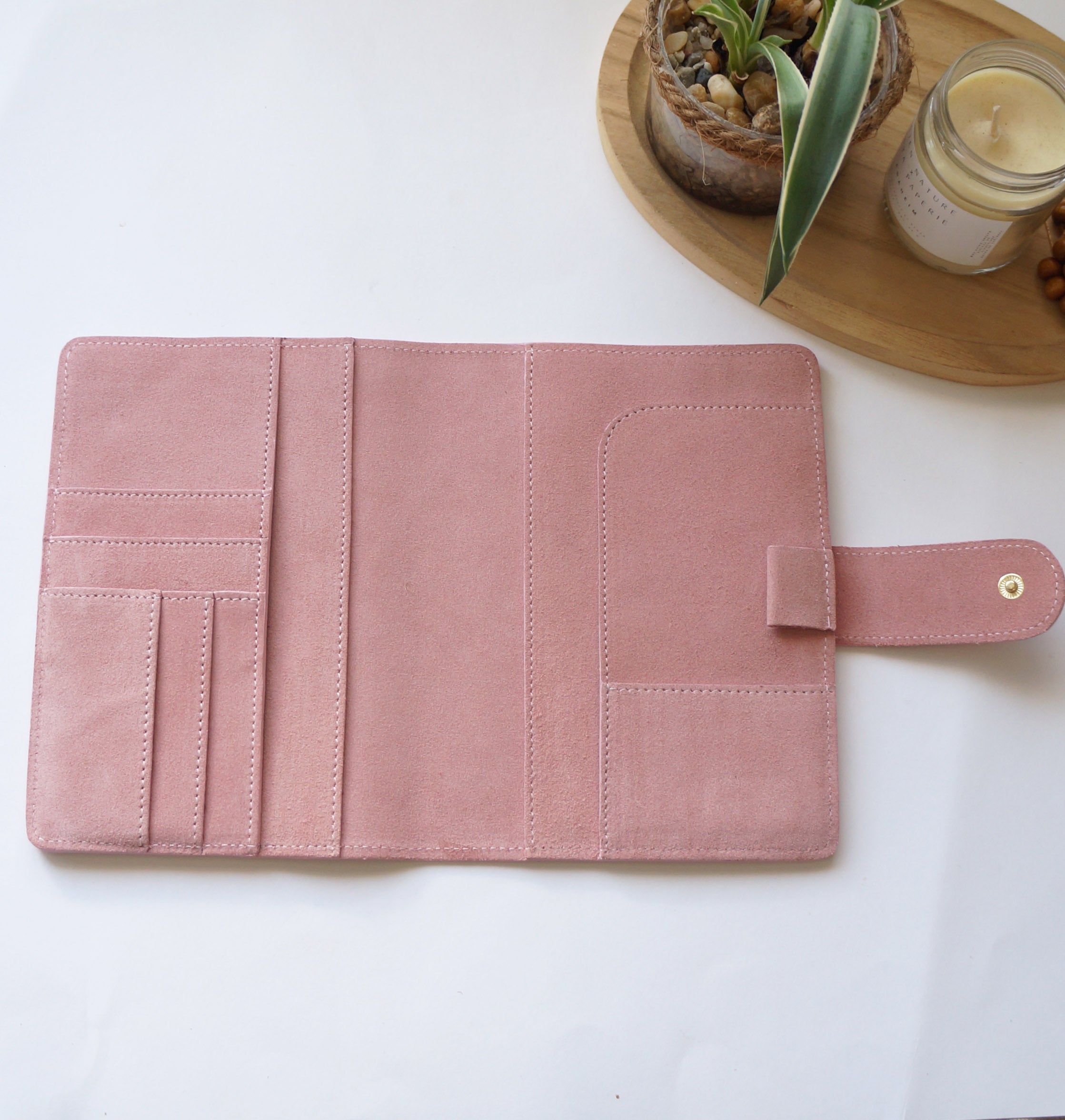 B6 Journal Cover - Suede Fresia