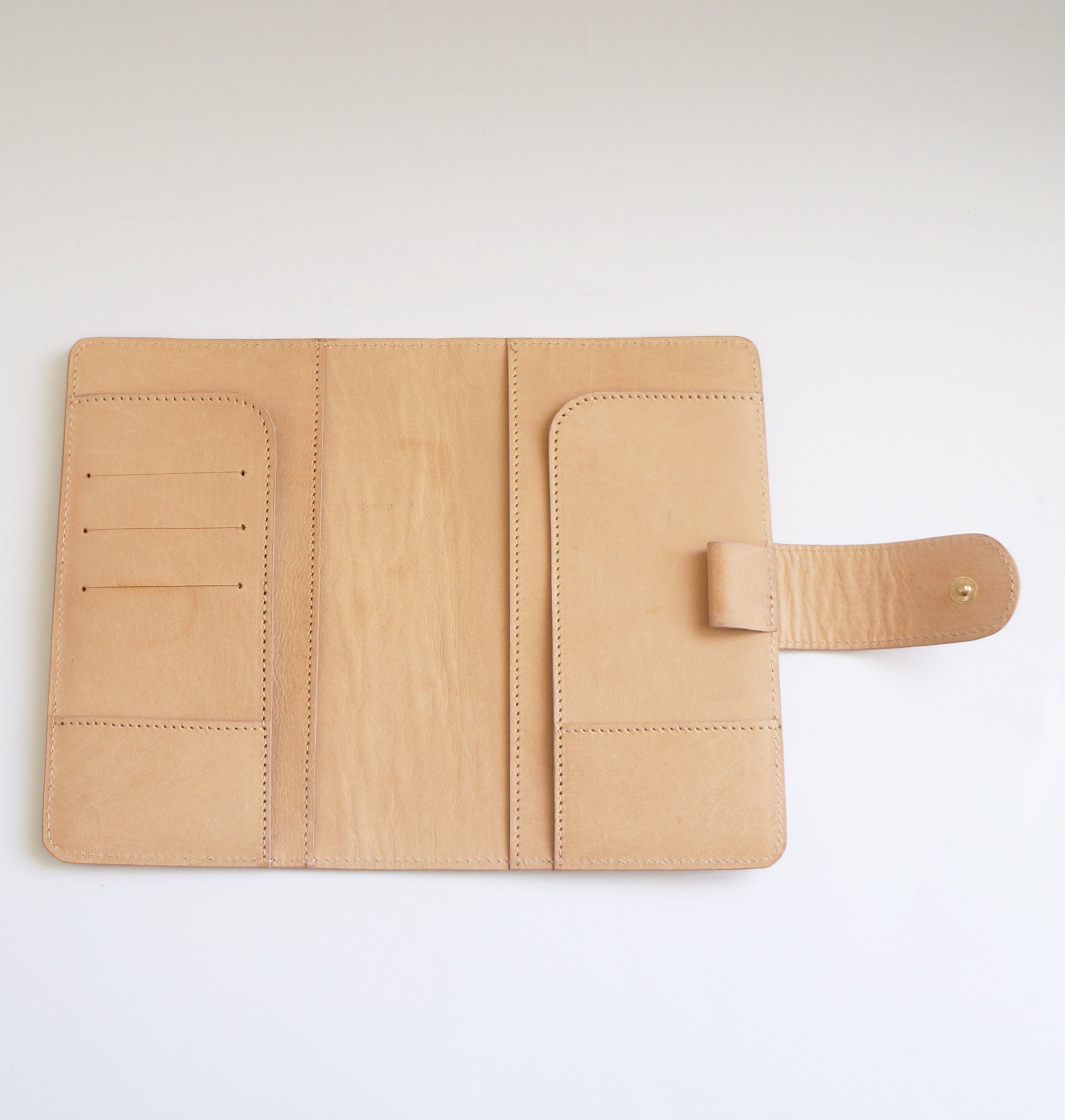 B6 Slim Journal Cover - Undyed Cow