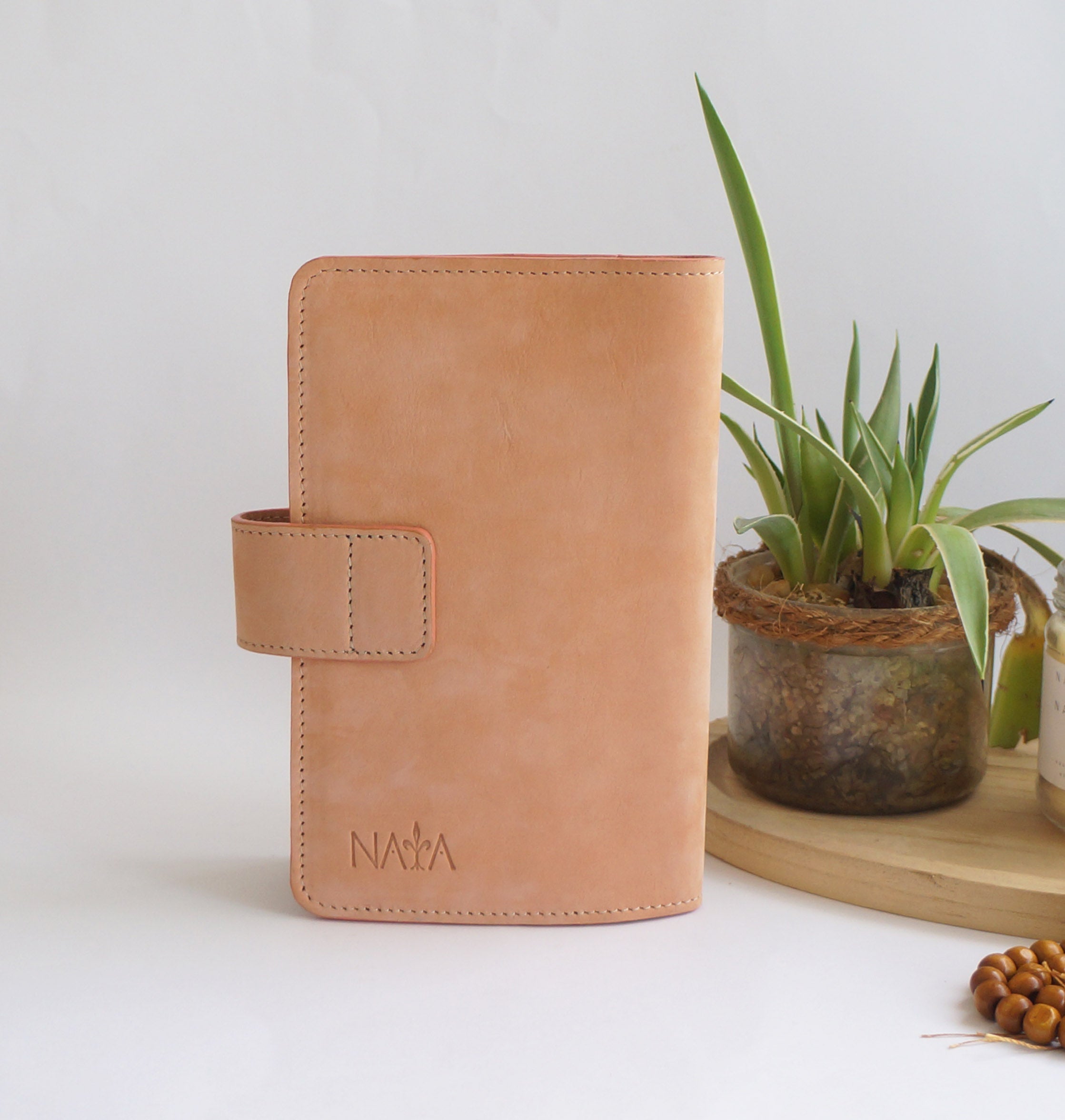 B6 Slim Journal Cover - Velvet Peachy Pink