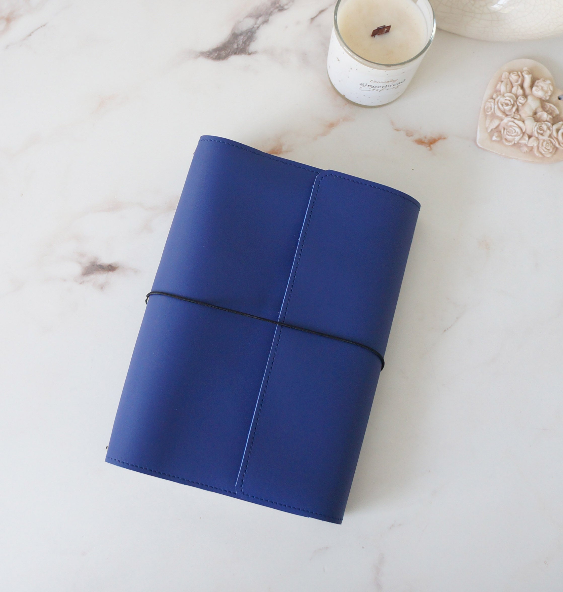 Trifold Combo A5 Cover + Wallet - Blue