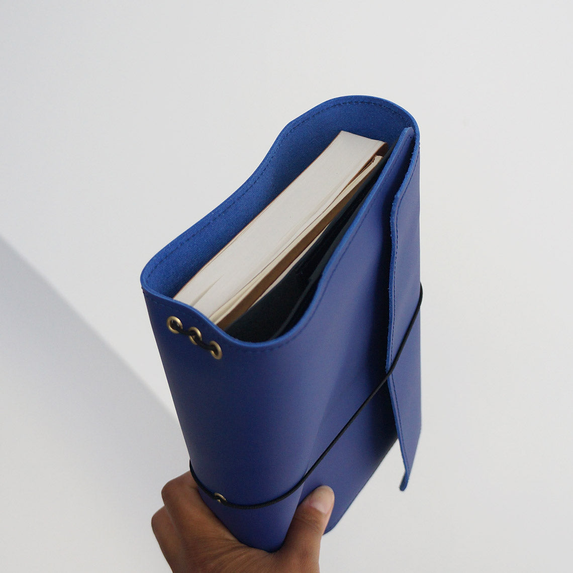 Trifold Combo A5 Cover + Wallet - Blue