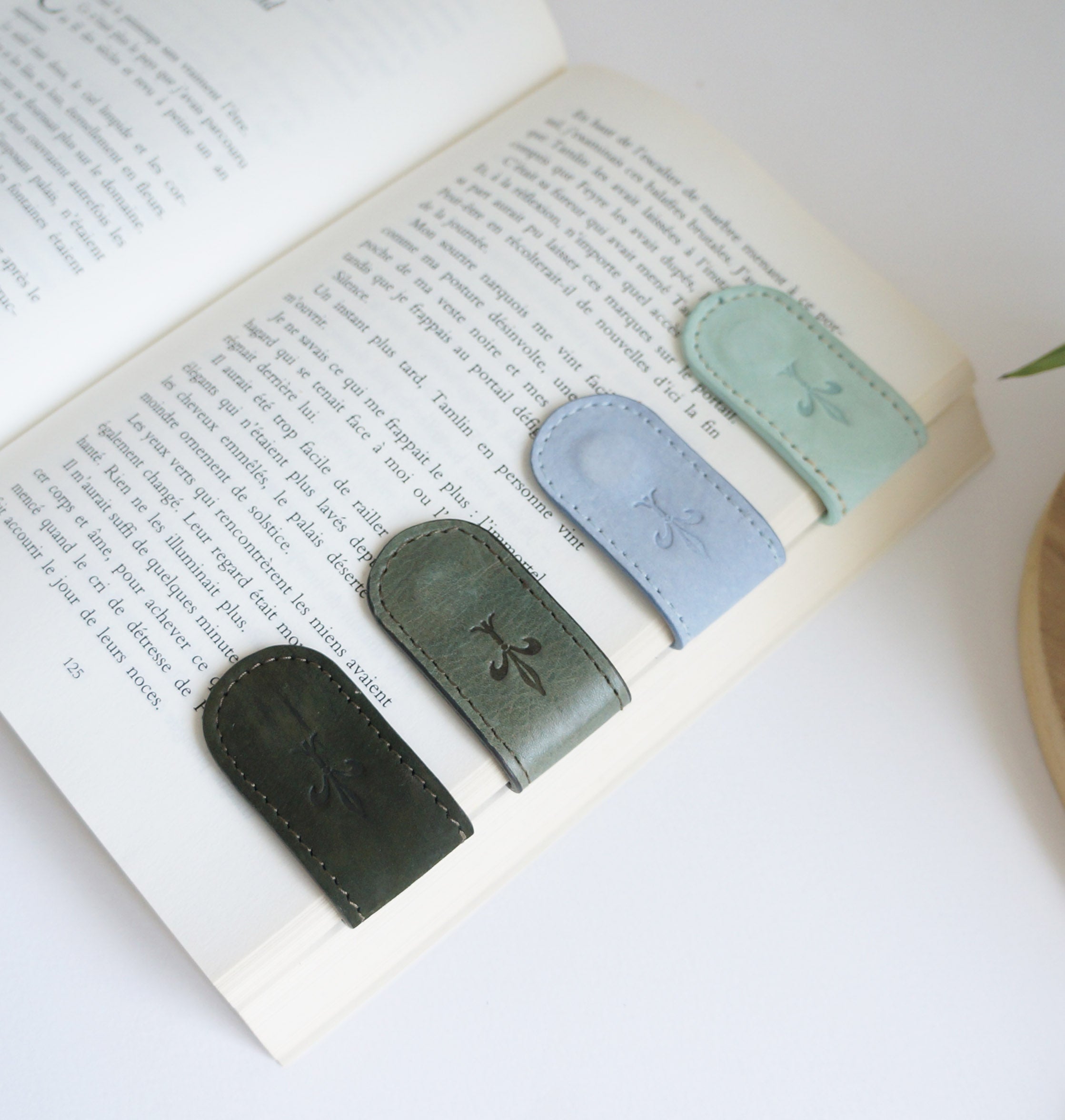 Magnetic Bookmarks - Blue and Green
