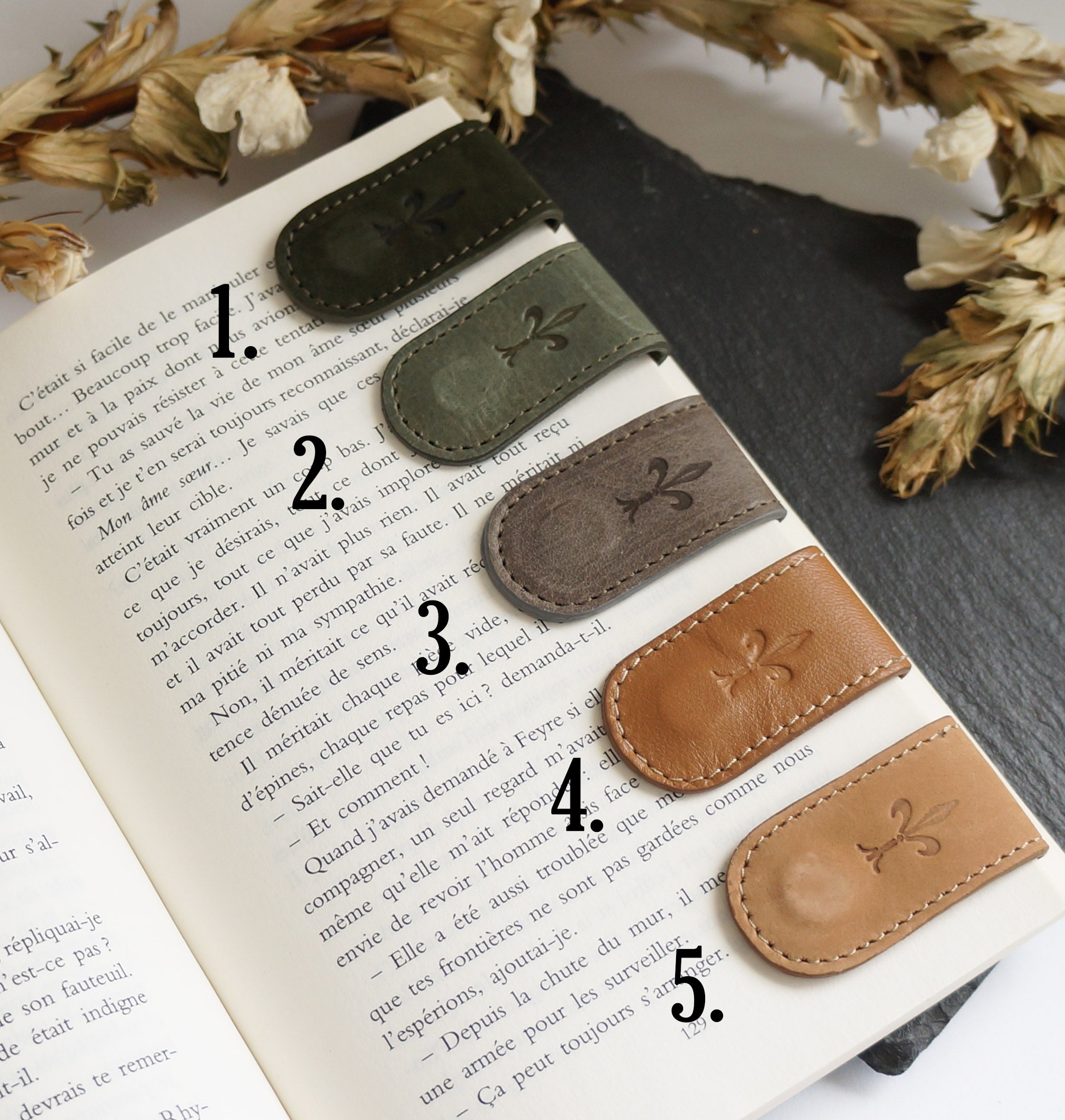 Magnetic Bookmarks - Earthy