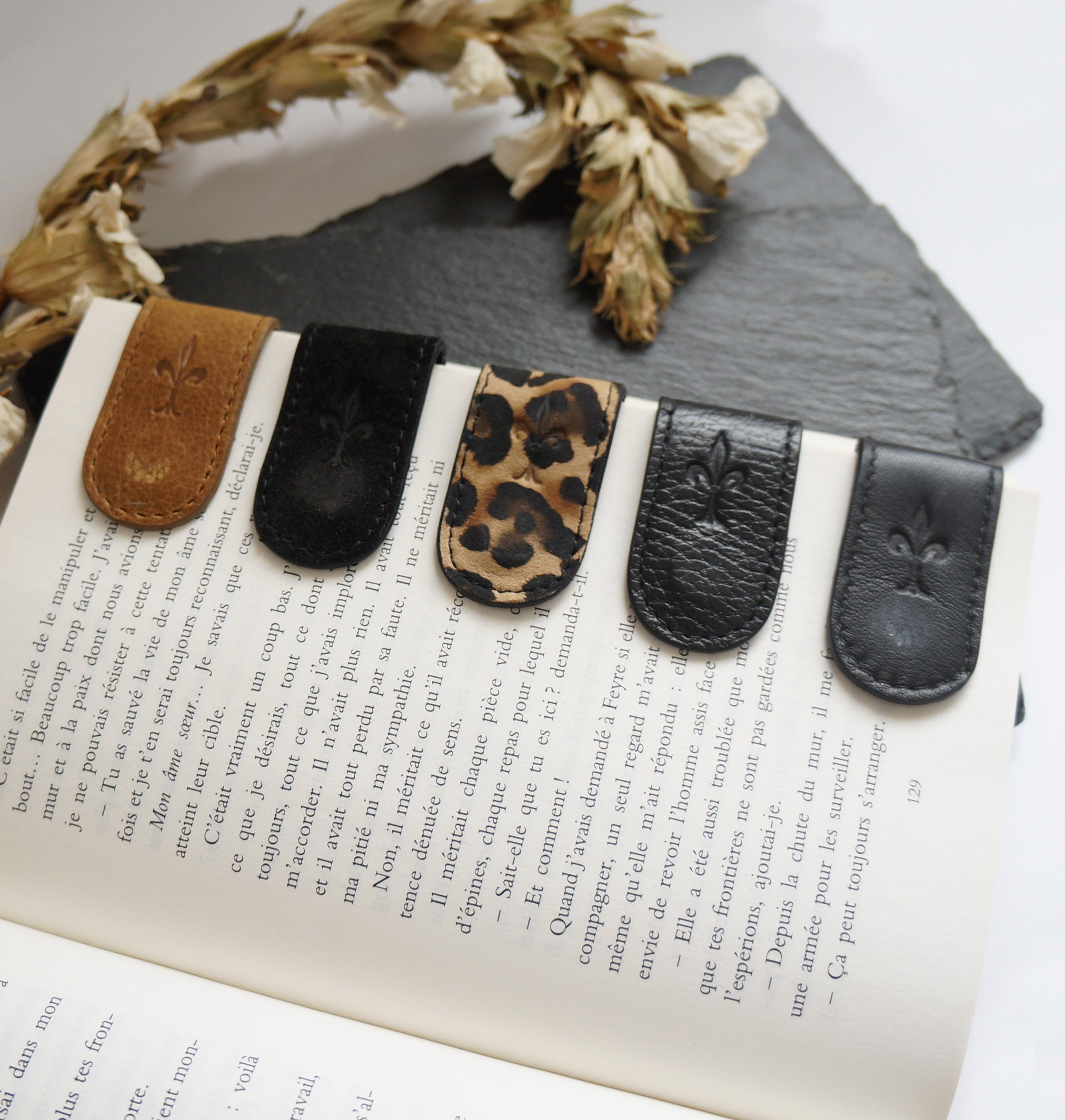 Magnetic Bookmarks - Black