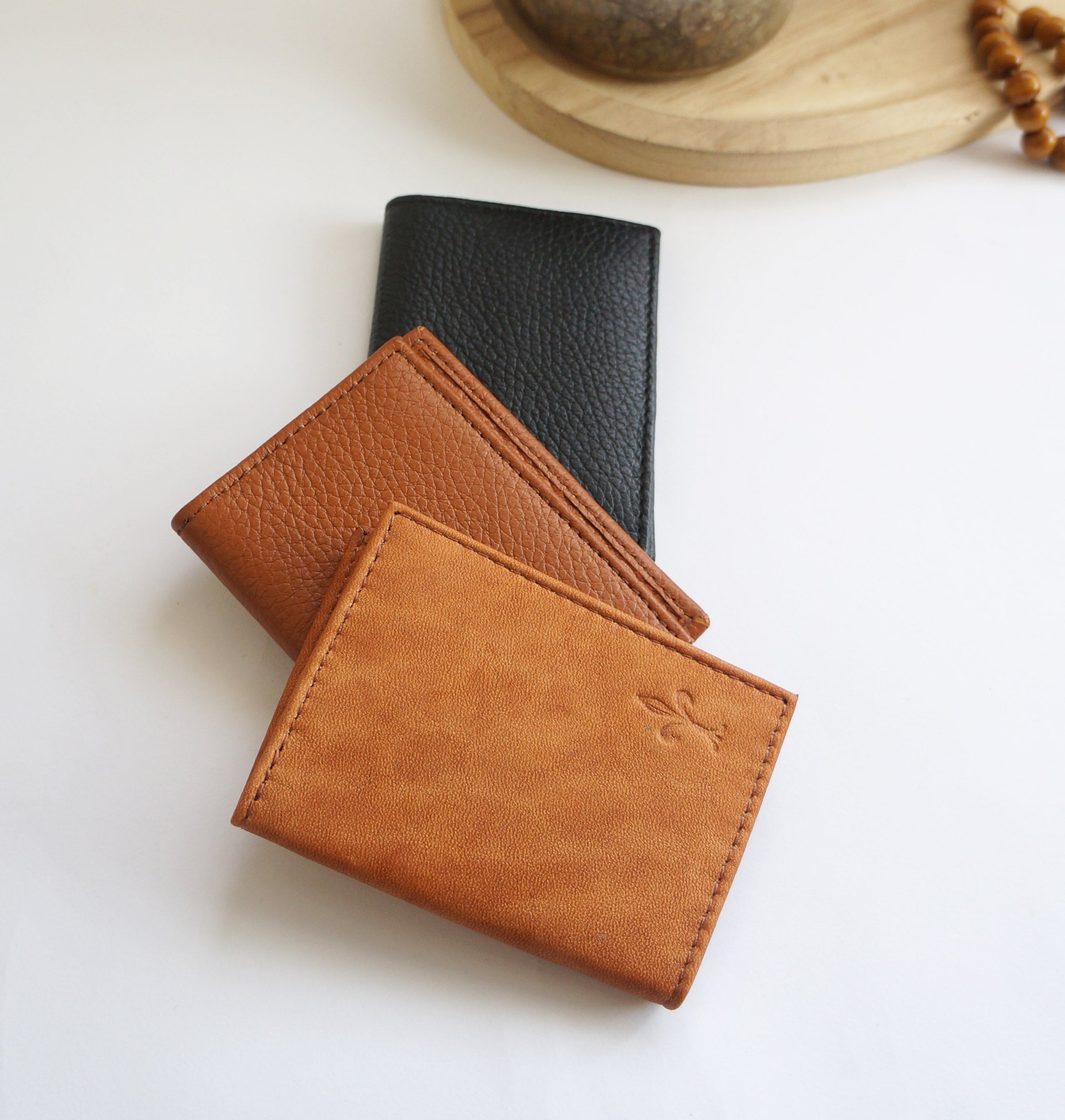 Leather card holder