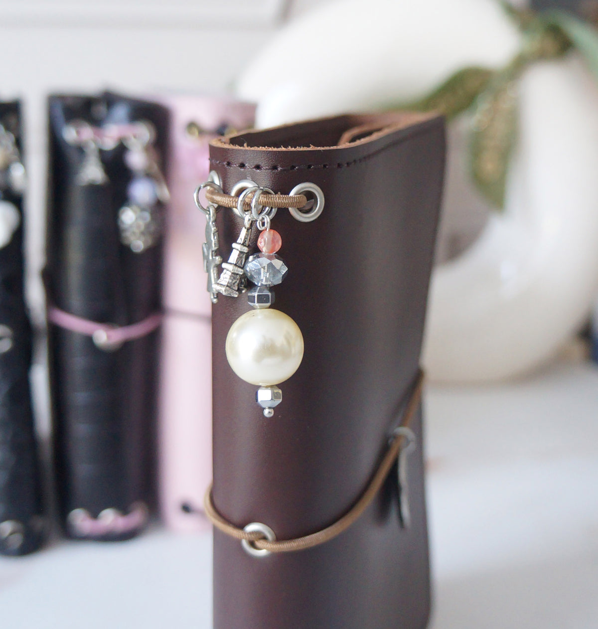 Trifold Pocket size set - Brown & Marble