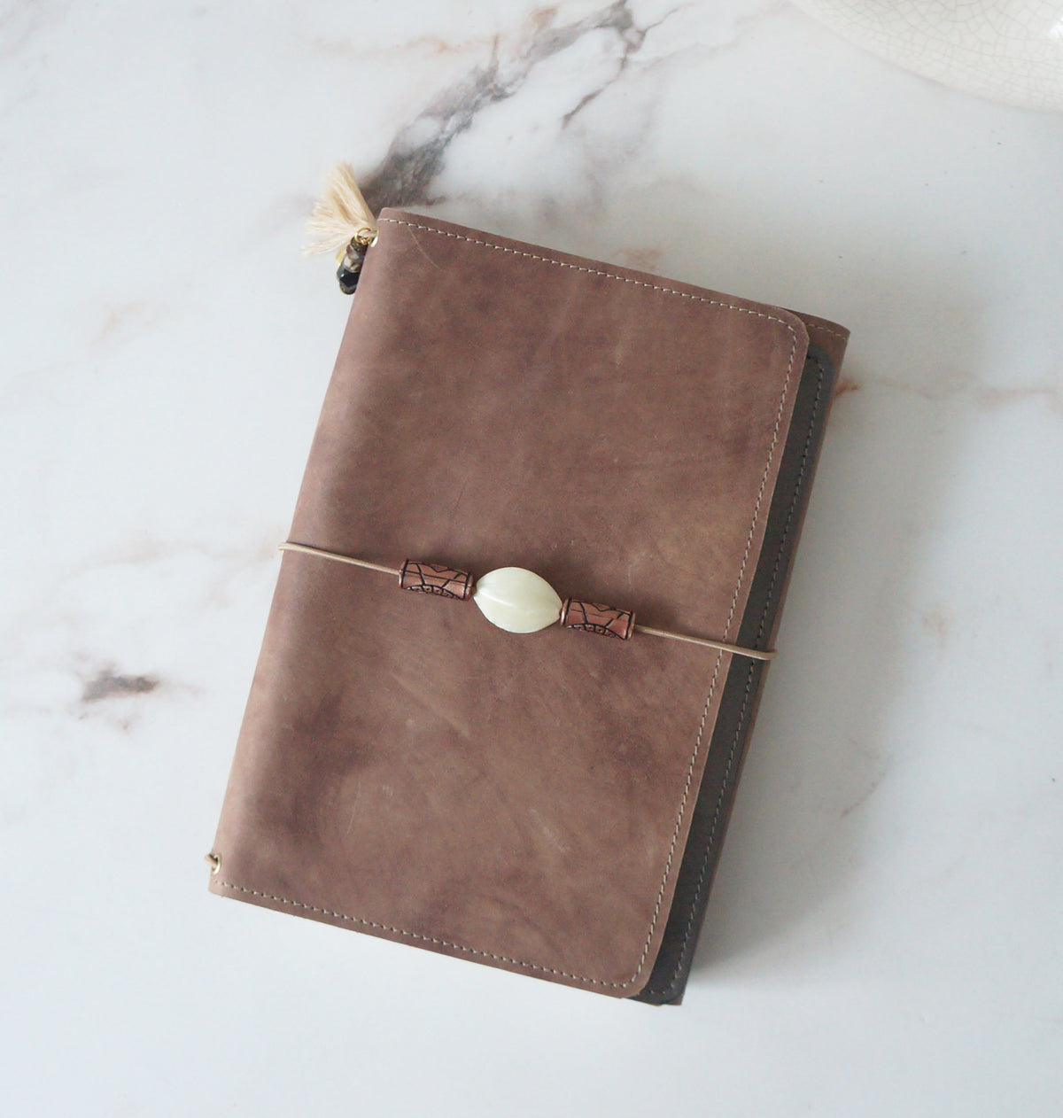 Trifold A5 size set - Spiced Cider & Metallic Taupe