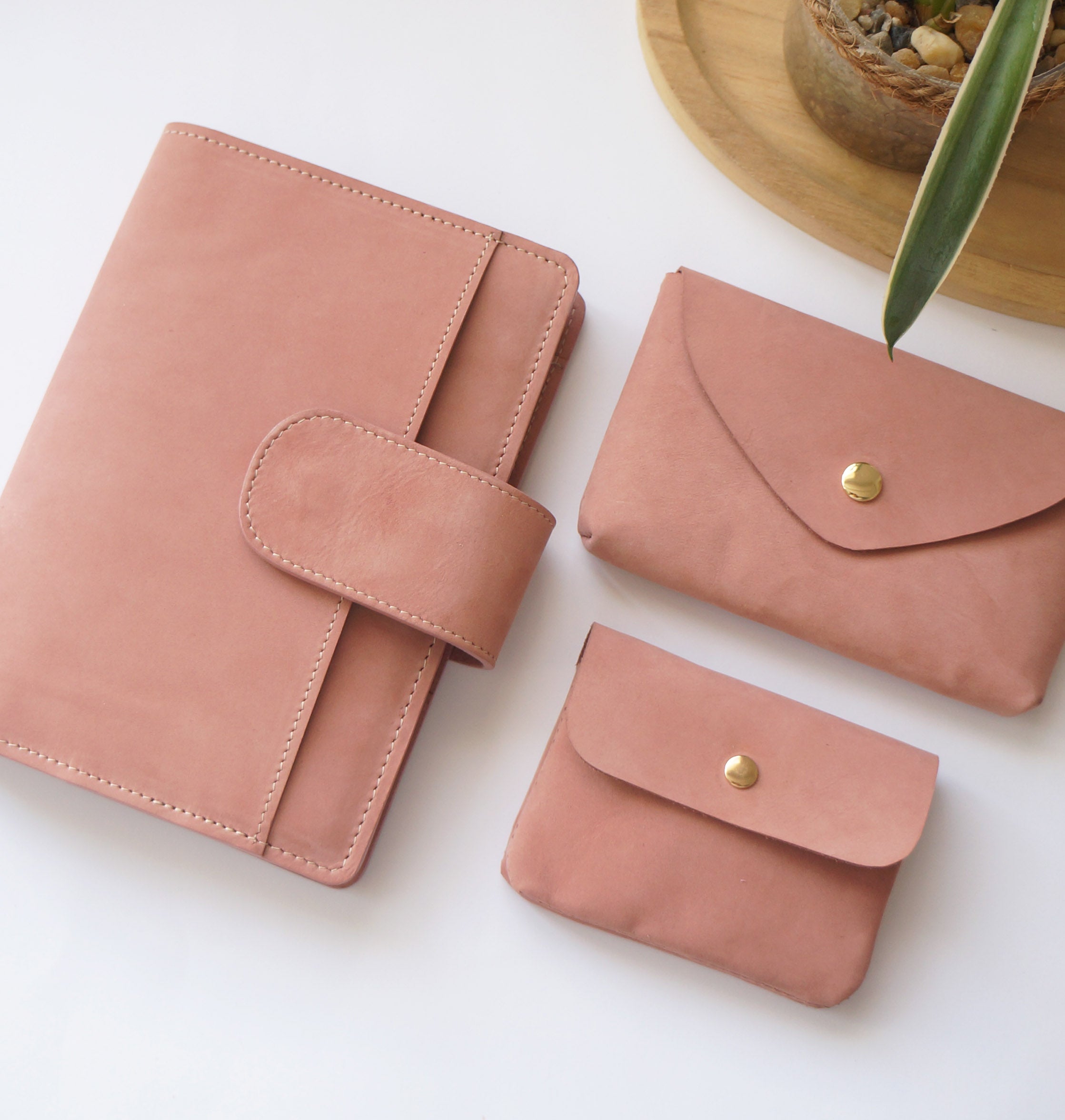 Velvet Nectar Leather Essentials Set – Pack of 3