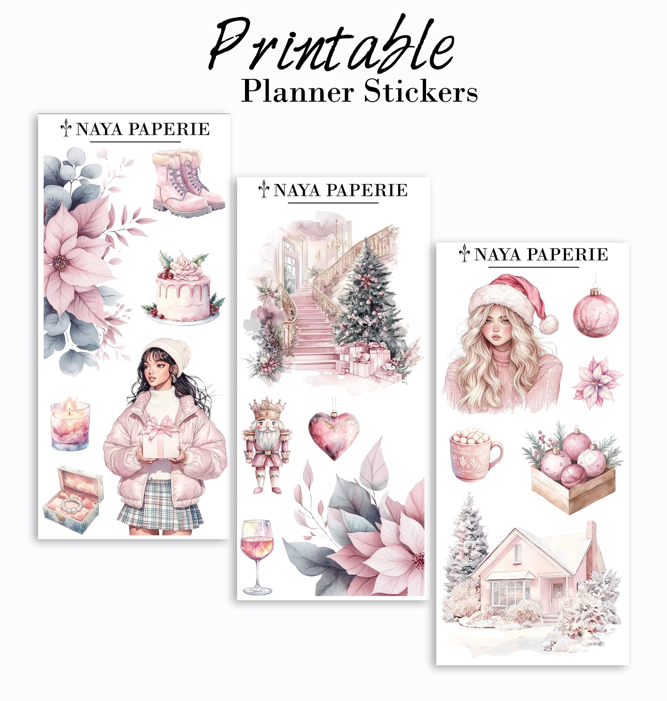 December Stickers - Exclusive designs Part 1