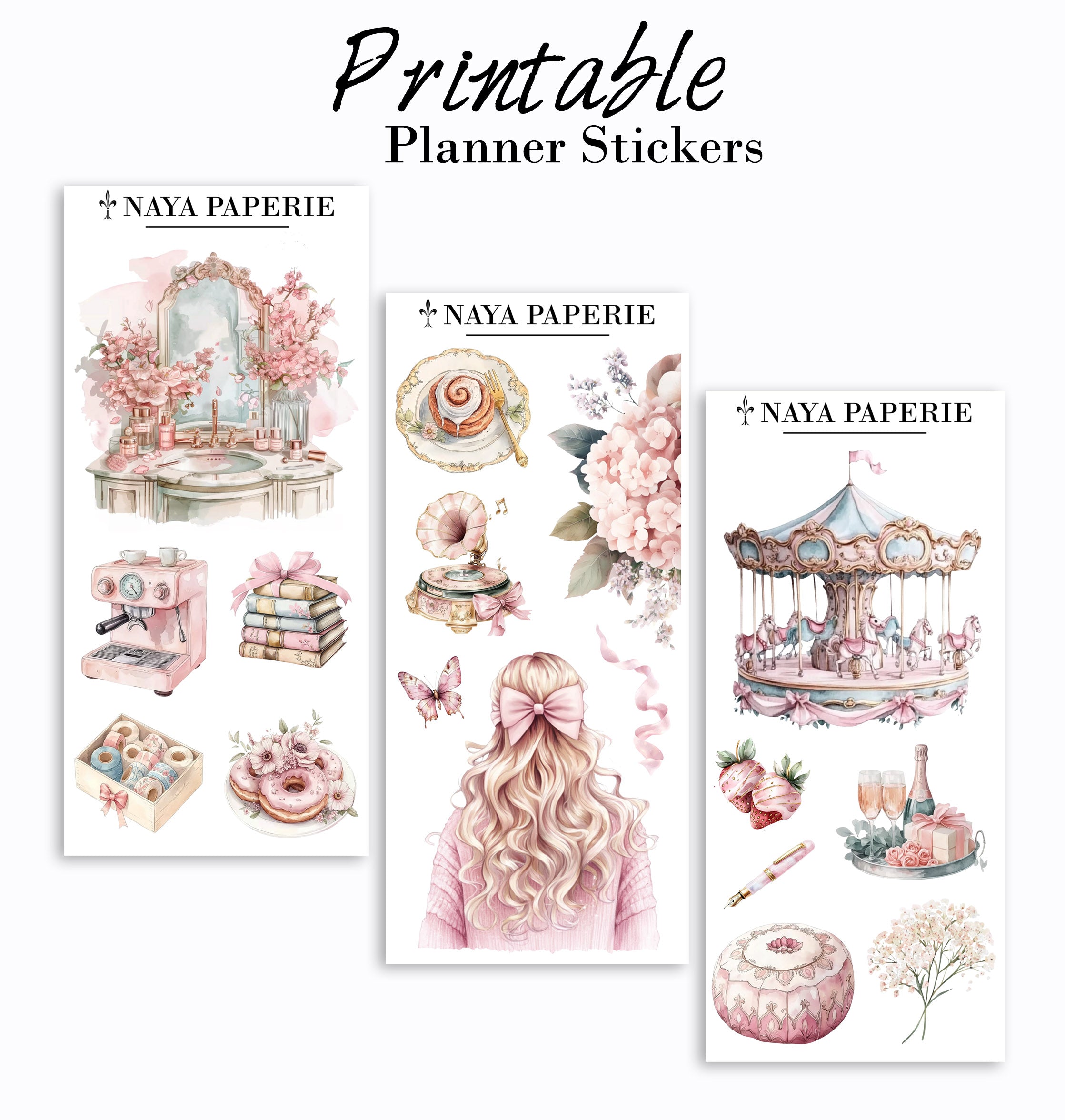 February 2026 Stickers - Exclusive designs Part 1