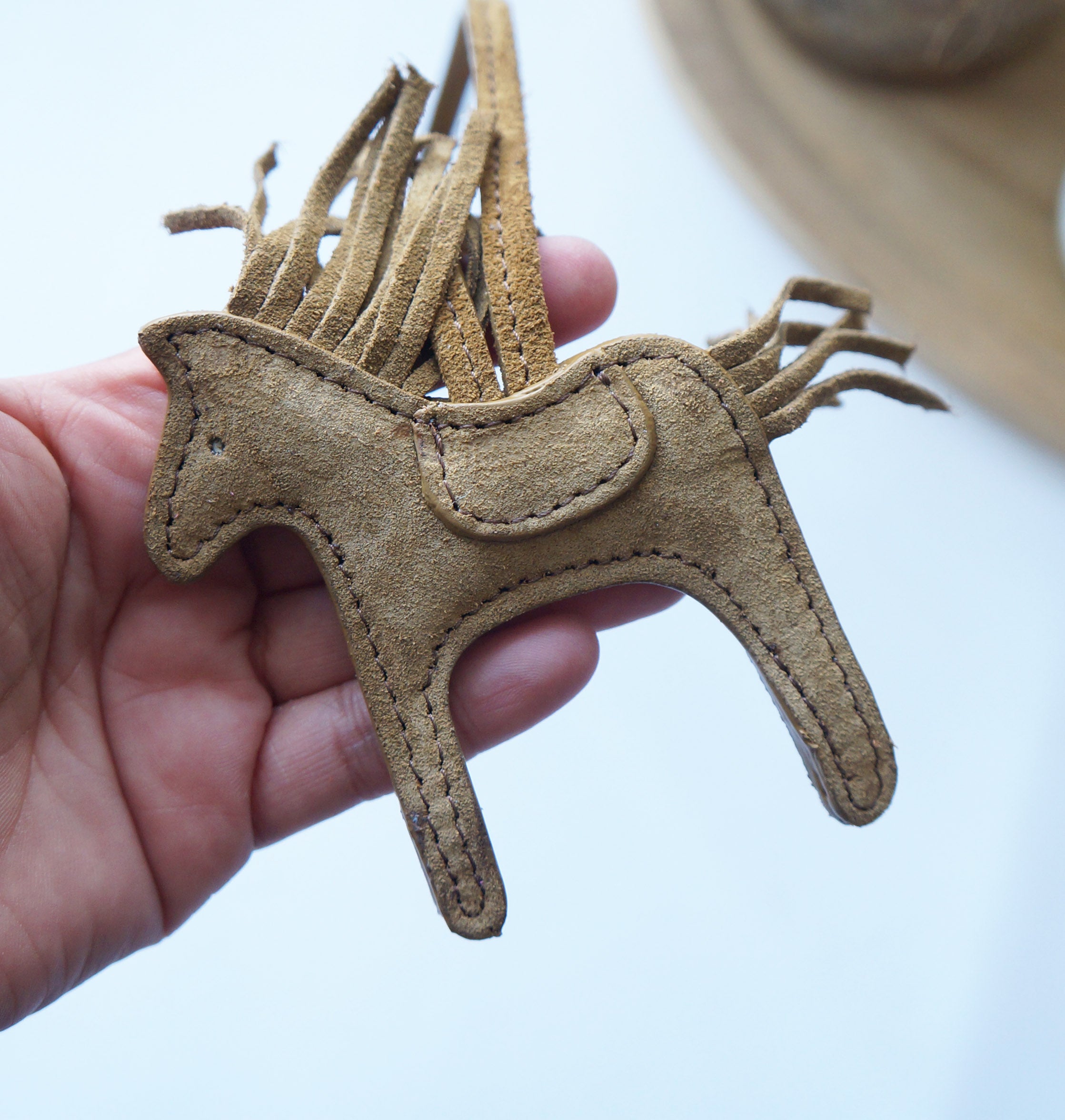 Leather Horse Charms - Brown Palette