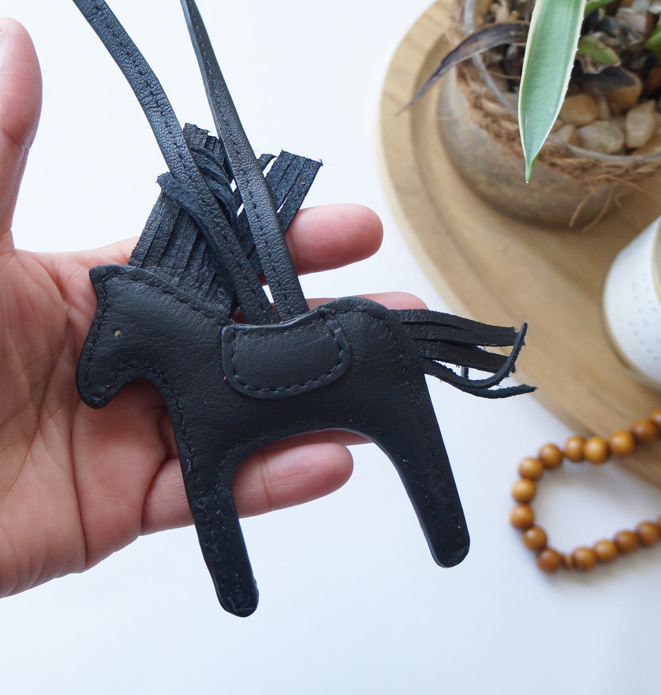 Leather Horse Charms