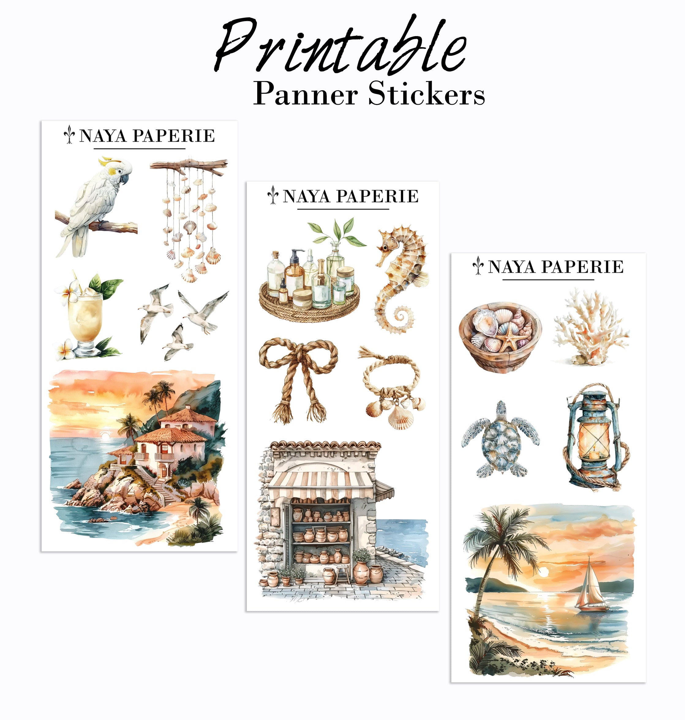 July Stickers - Exclusive designs Part 1