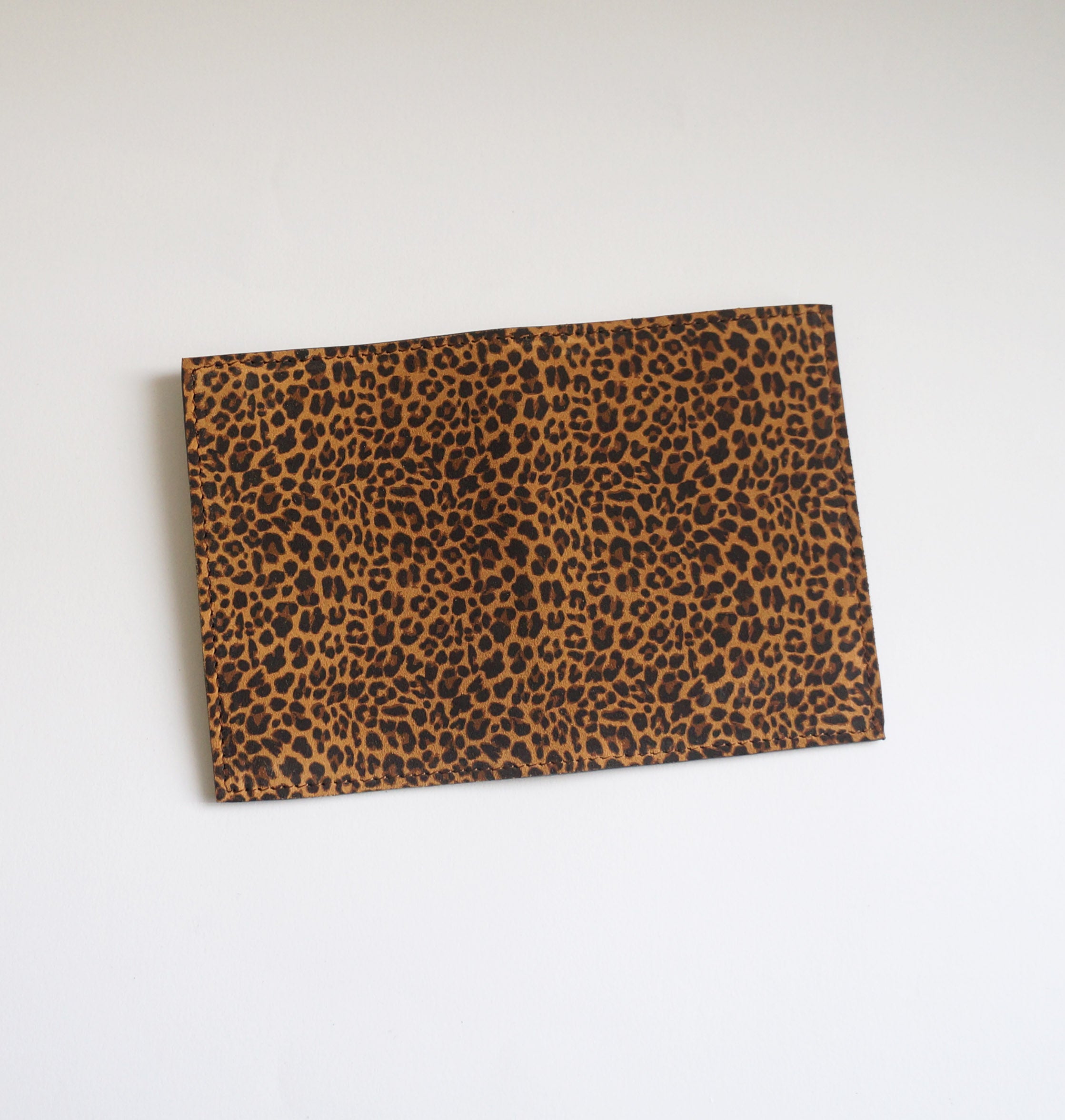 Passport Leather Inserts - Leopard