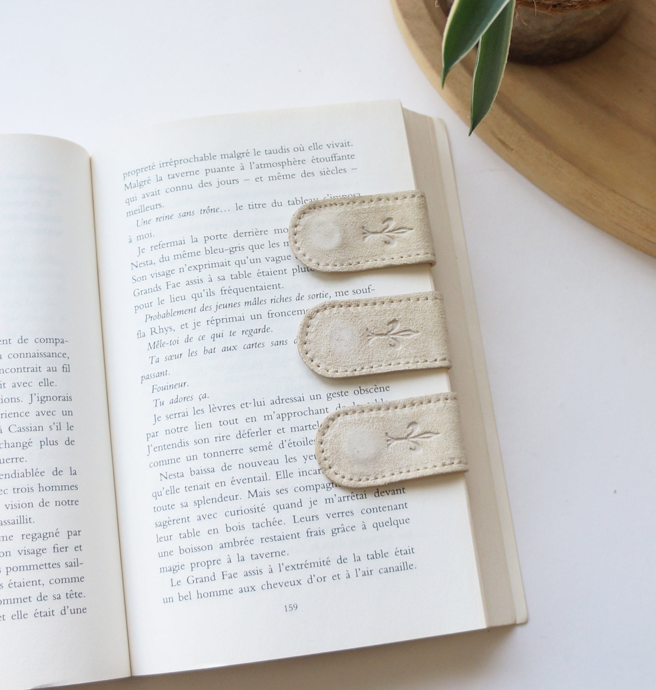 Magnetic Bookmarks - Eggshell