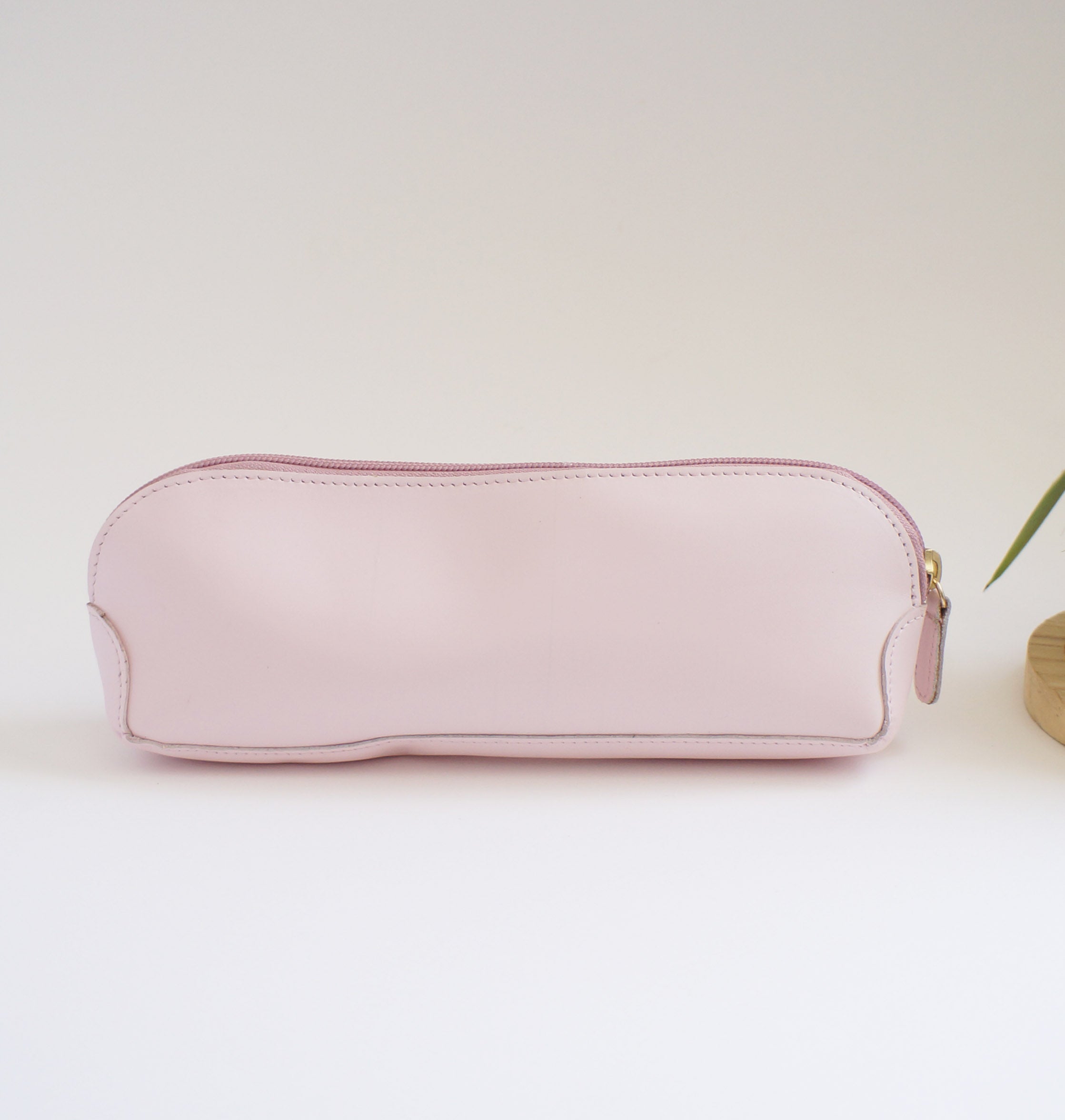 Pen Case - Milkshake leather