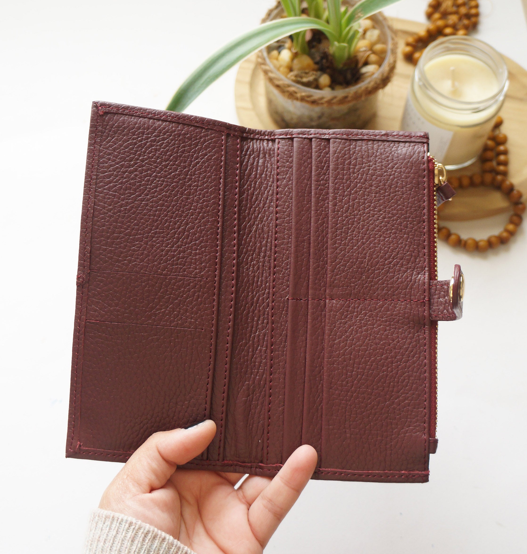 Medium Wallet - Choose your leather