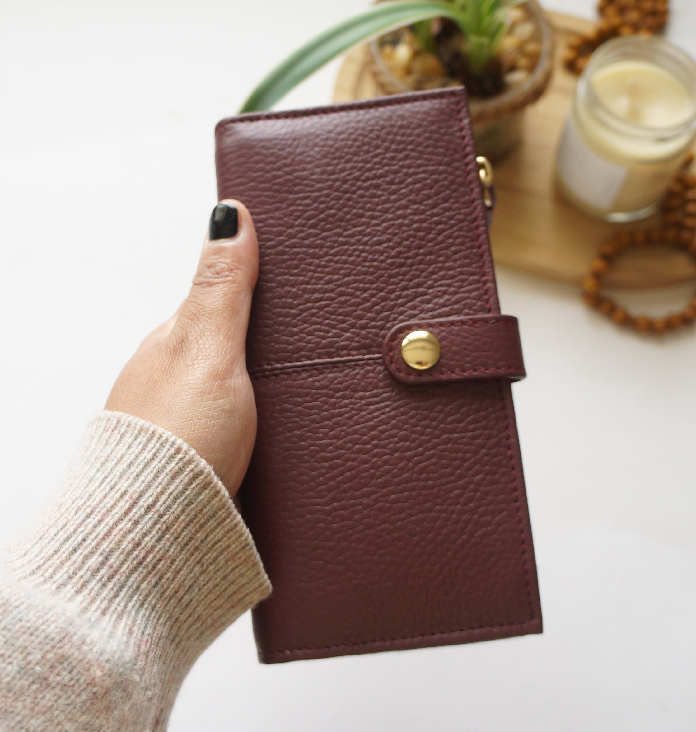 Medium Wallet - Choose your leather