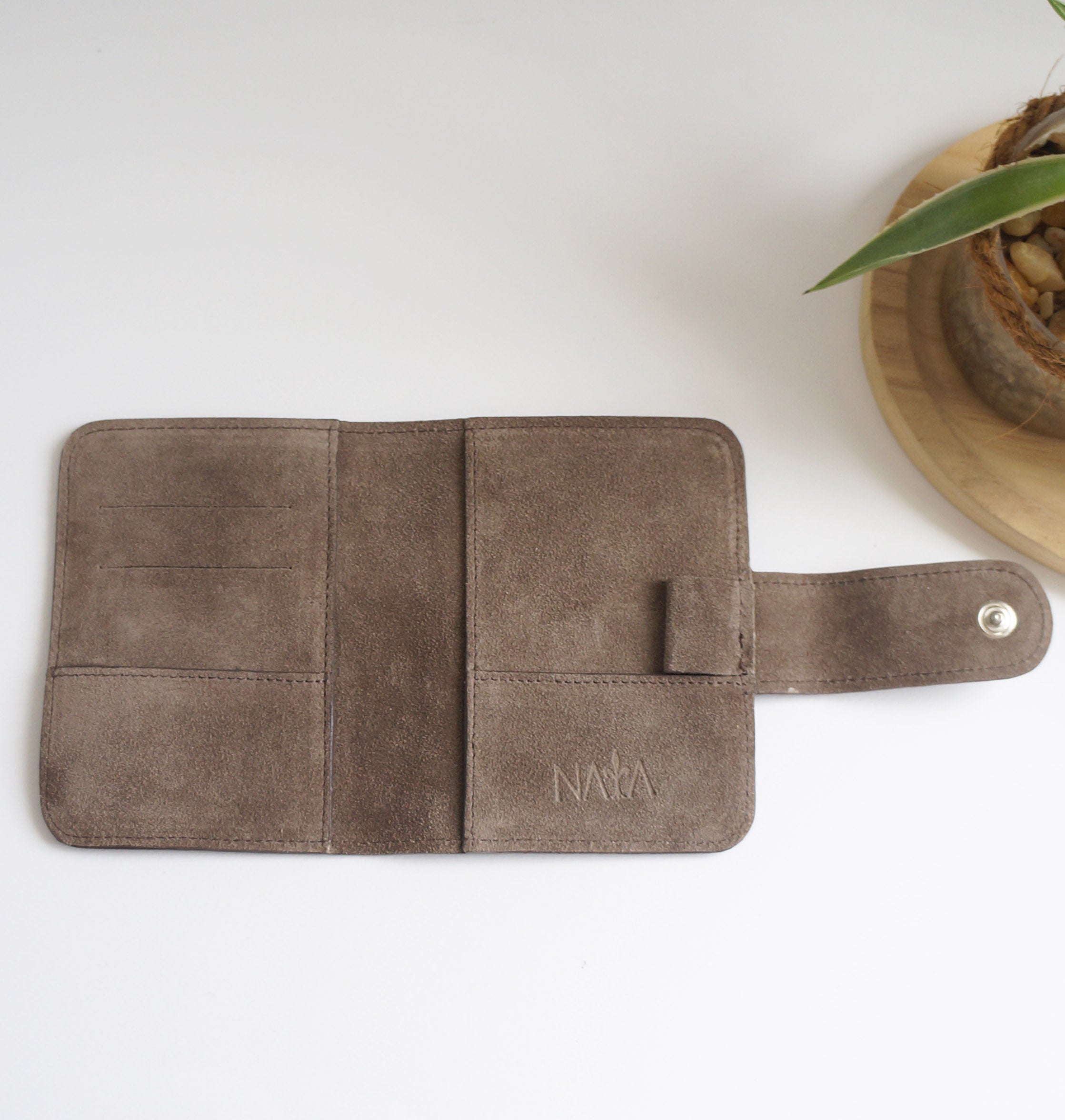 Passport Journal Cover - Moth Wing