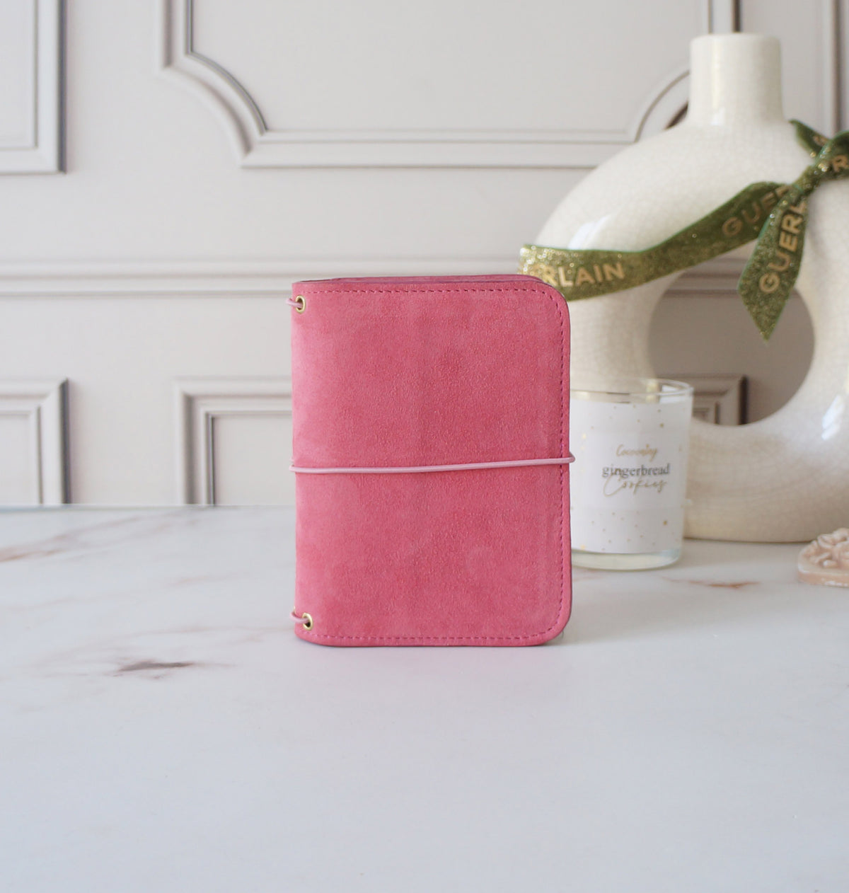 Passport Combo - Suede Flamingo
