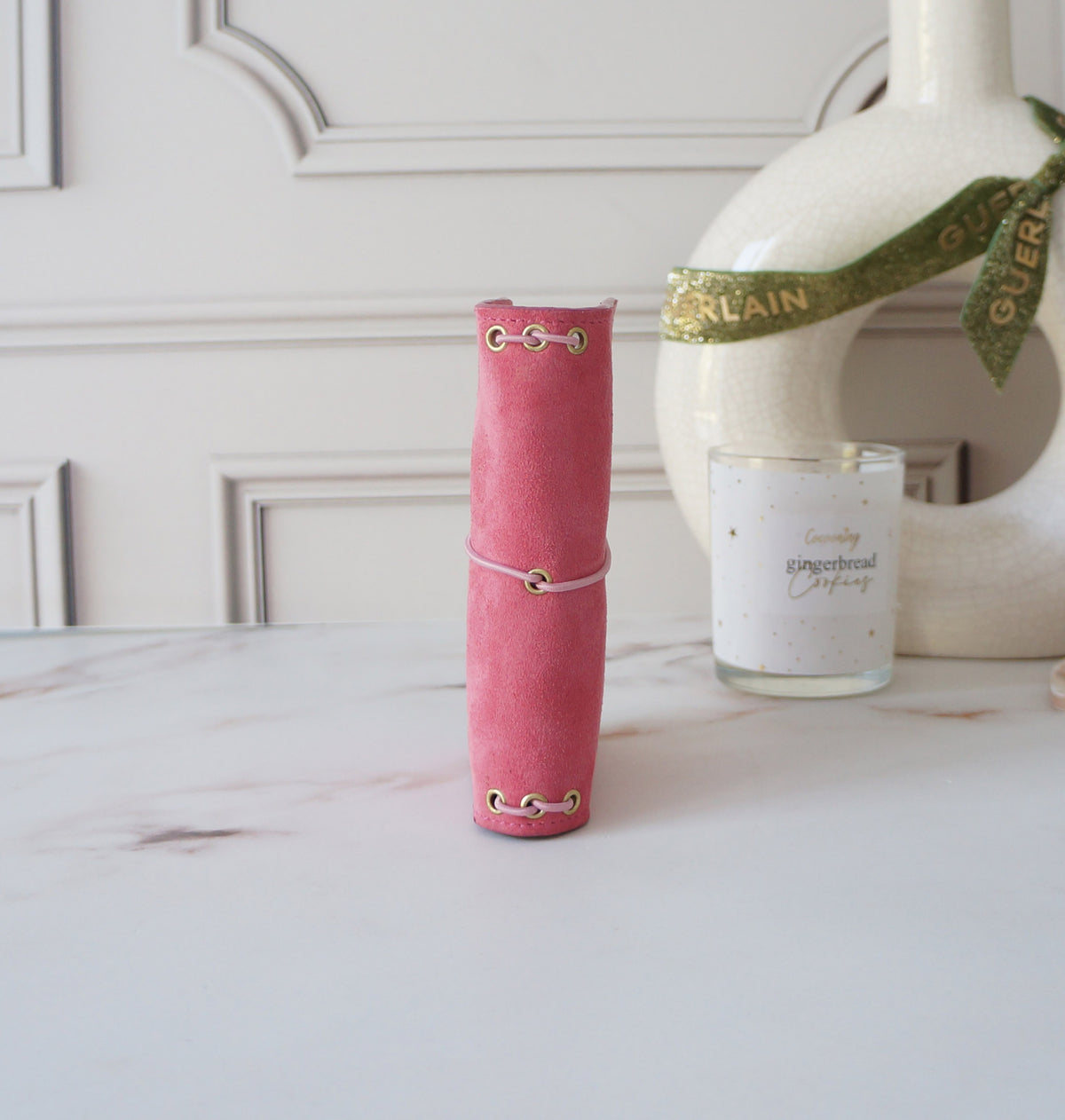 Passport Combo - Suede Flamingo