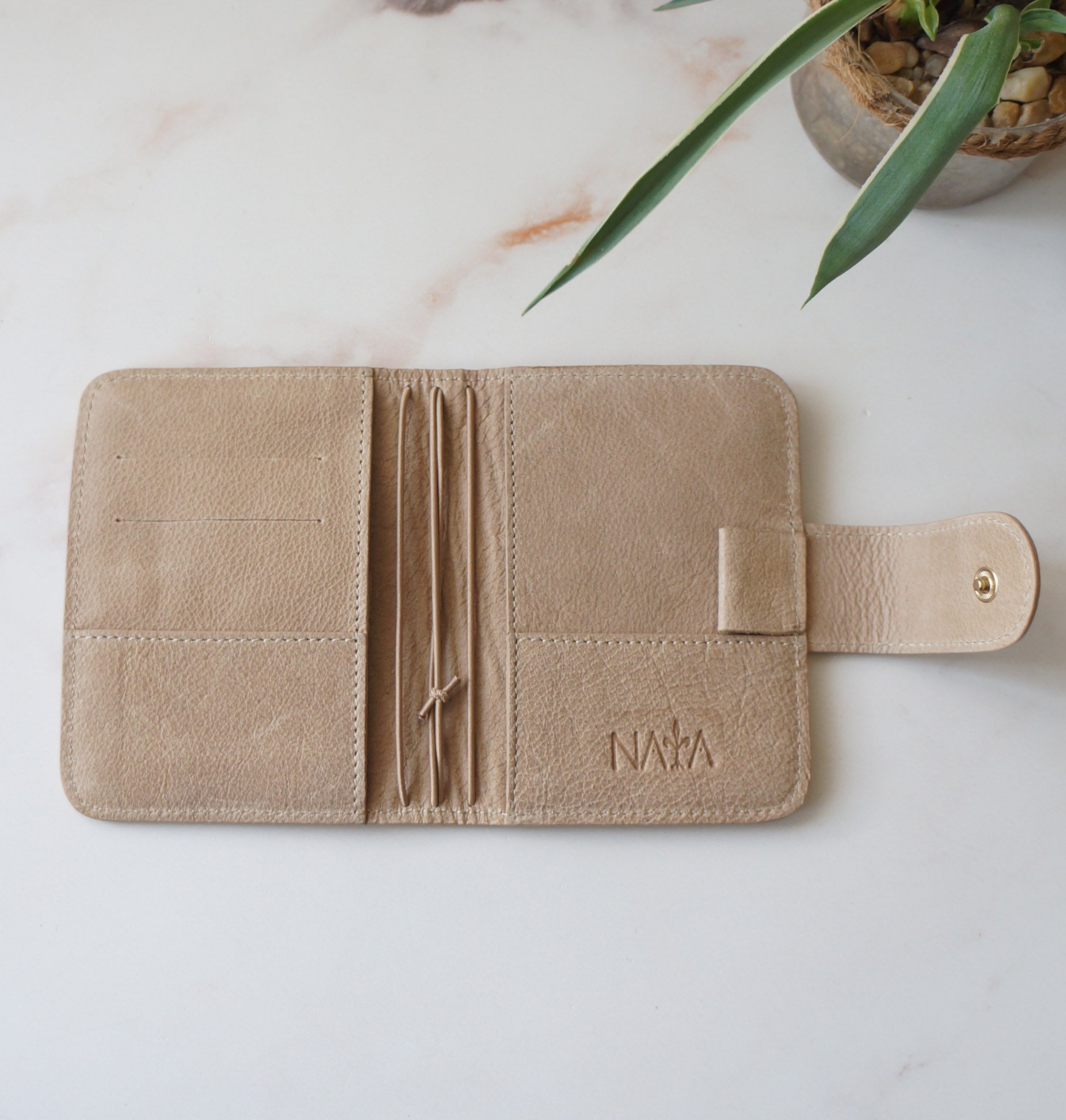 Passport Journal Cover - Biscotti