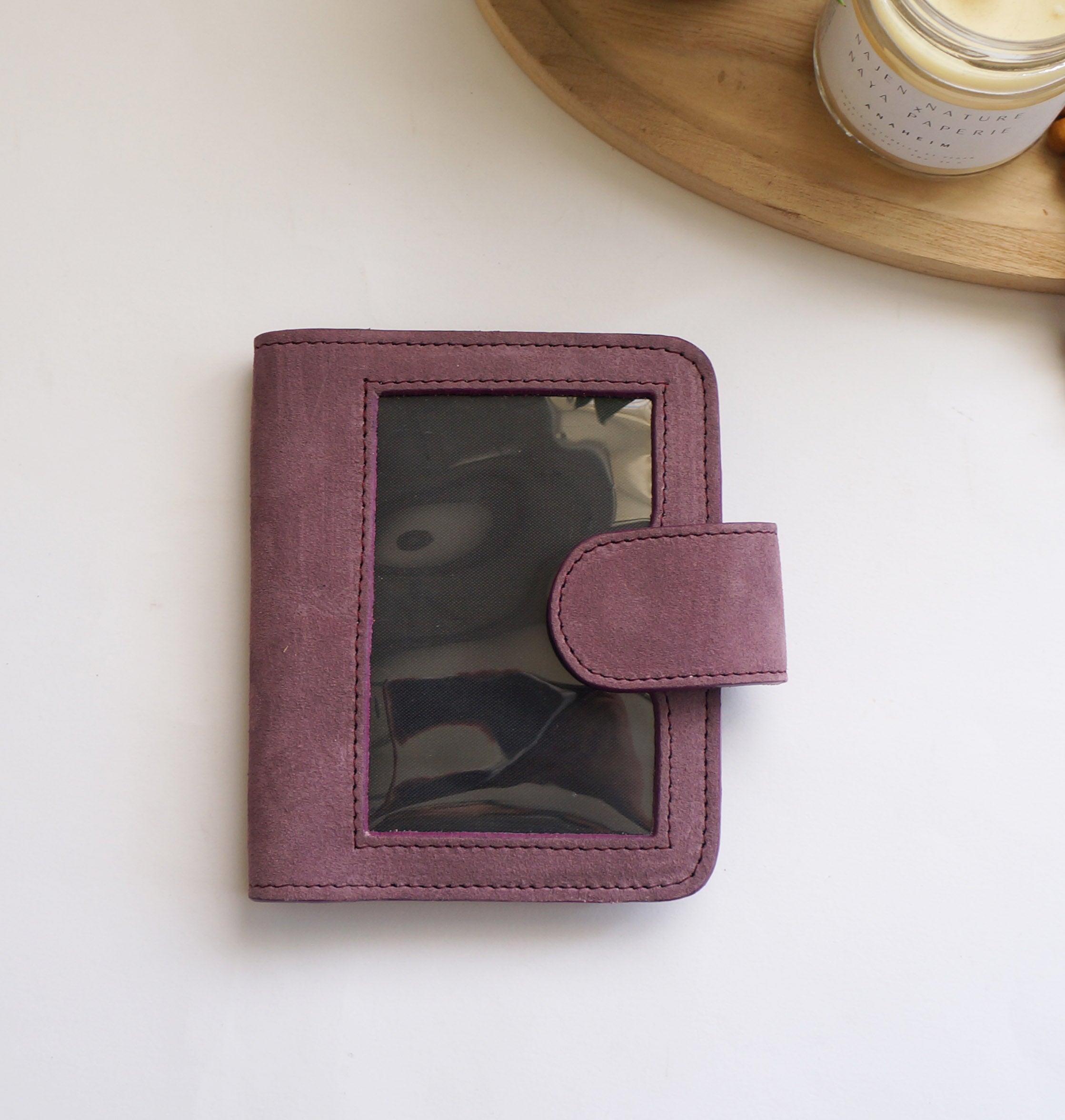 Passport Journal Cover - Suede Grappe