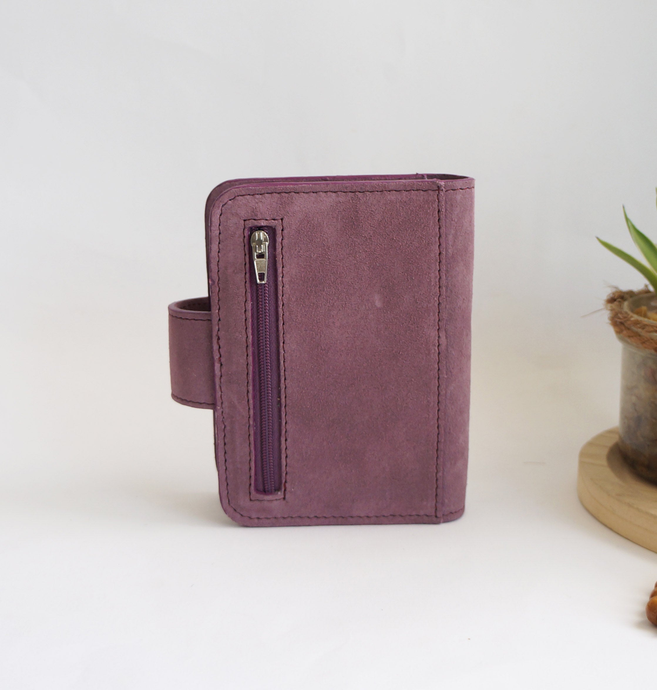 Passport Journal Cover - Suede Grappe