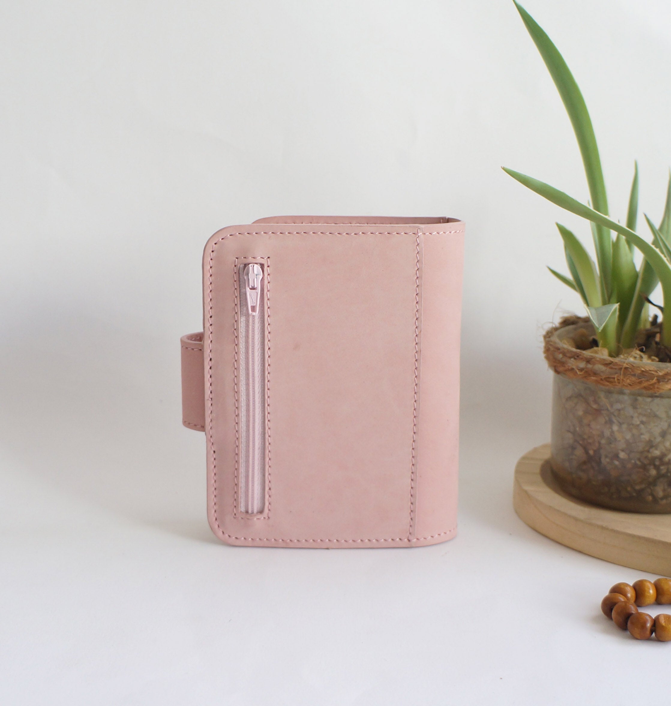 Passport Journal Cover - Blush Rose Nubuck