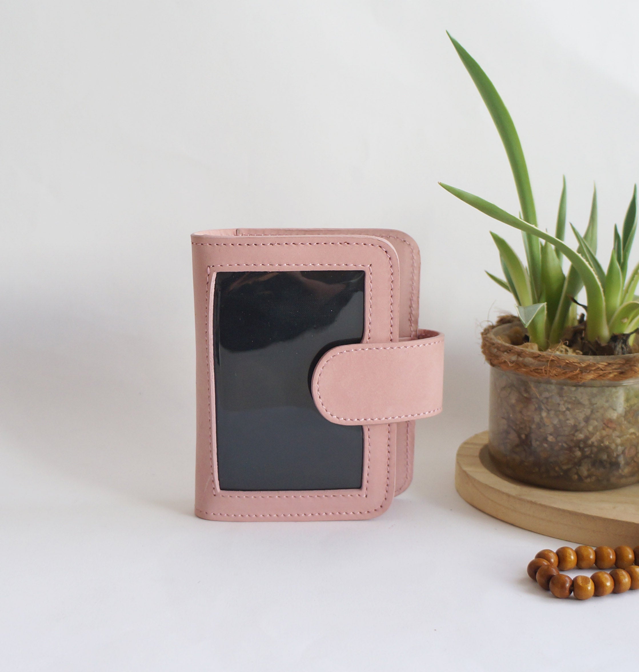 Passport Journal Cover - Blush Rose Nubuck