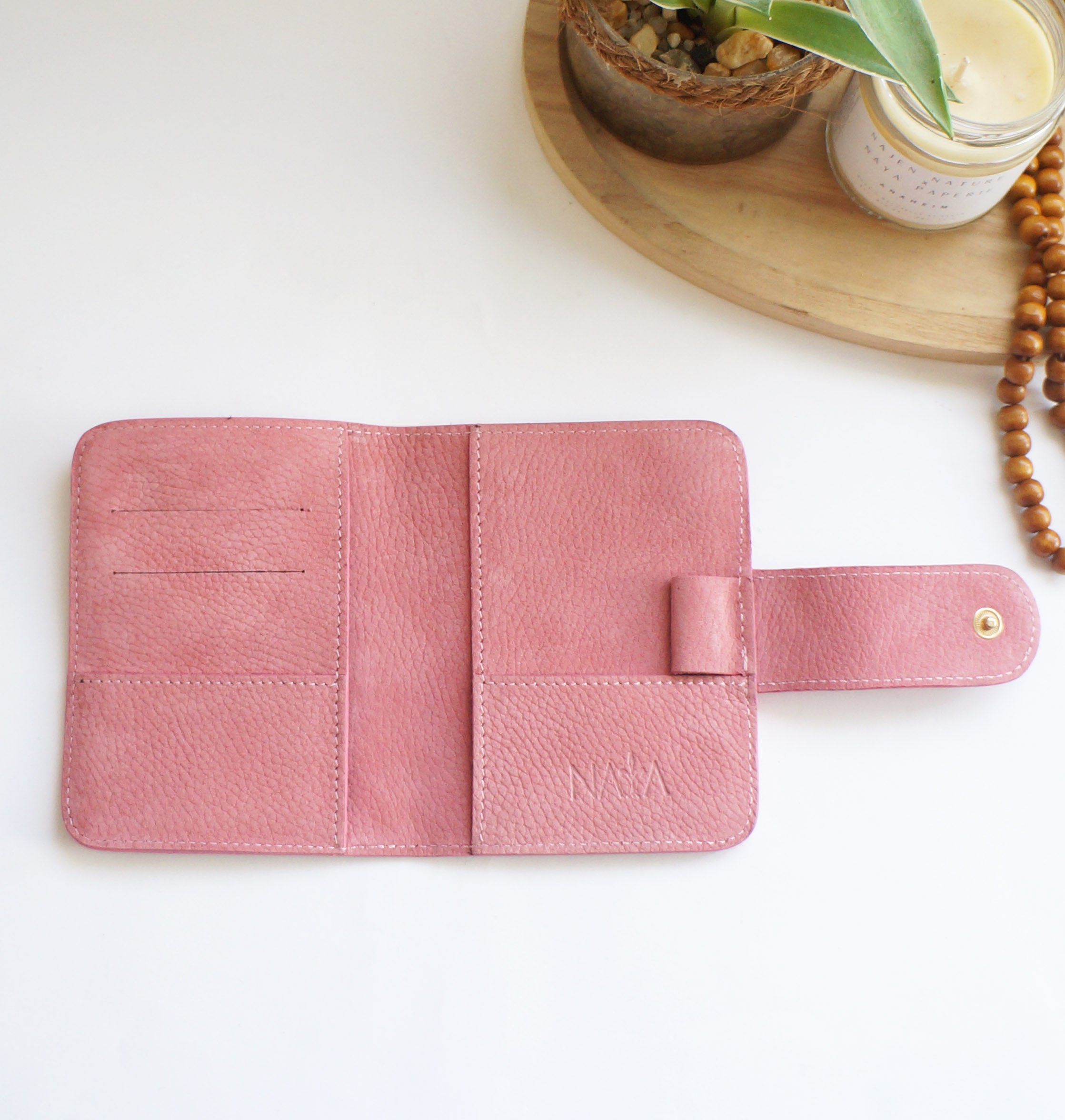 Passport Journal Cover - Peony