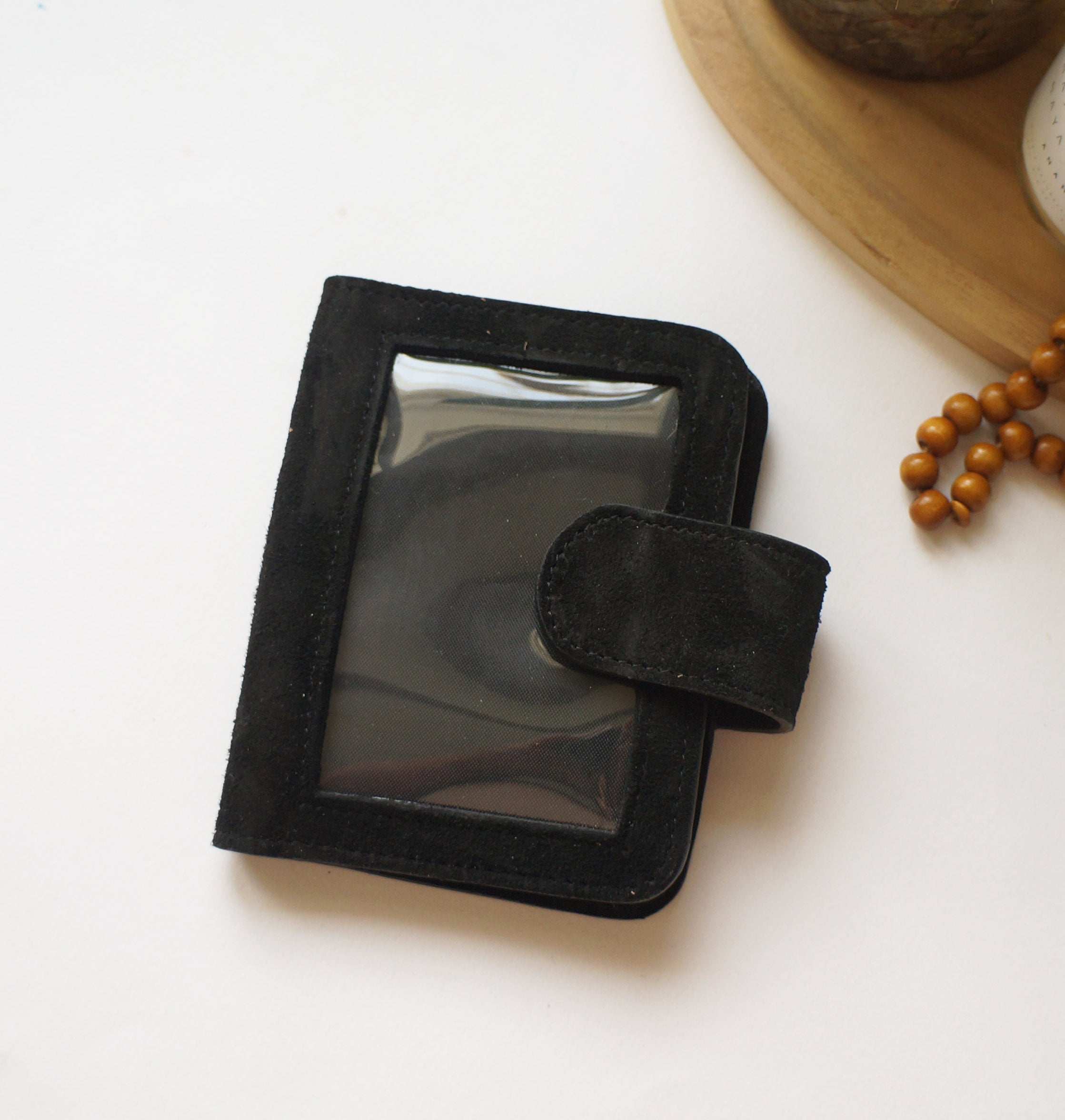 Passport Journal Cover - Suede Black