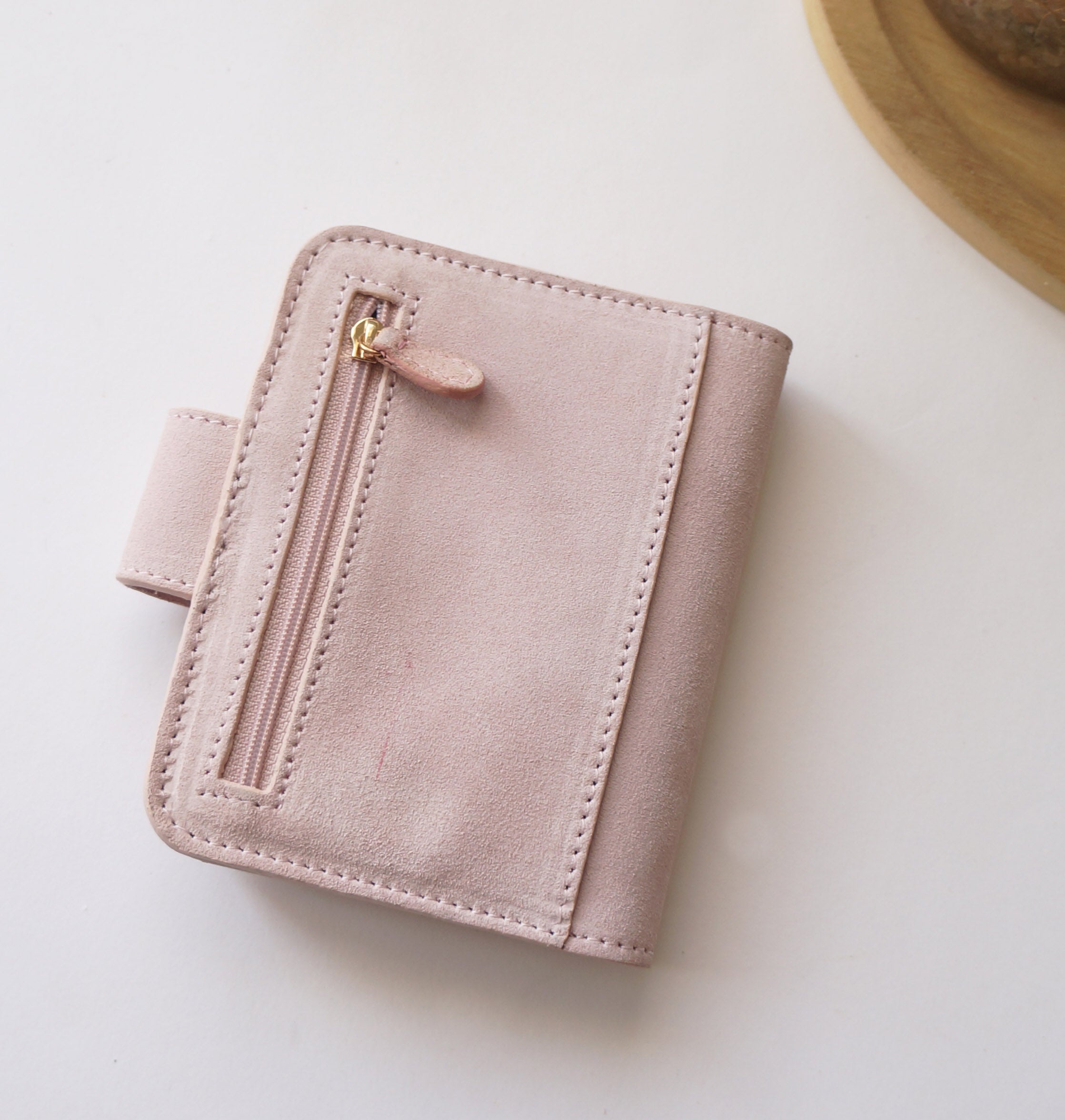Passport Journal Cover - Suede light pink